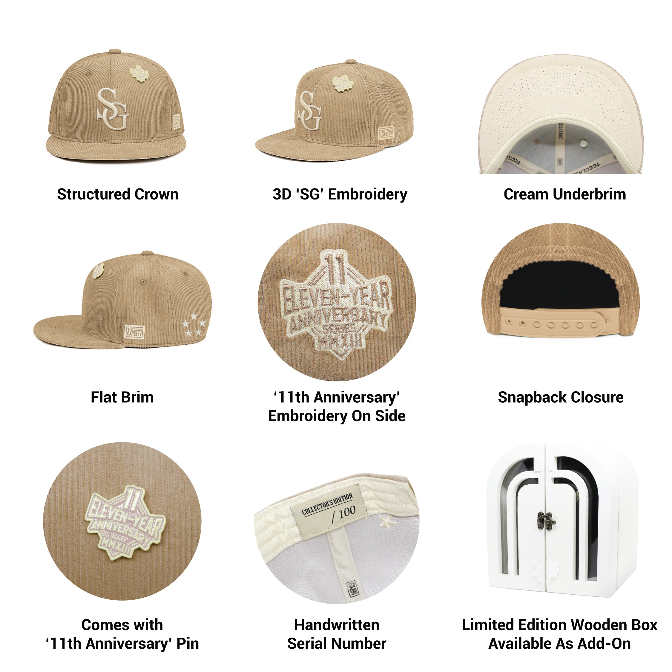 TCC 11TH ANNIVERSARY CLASSIC SNAPBACK COLLECTION