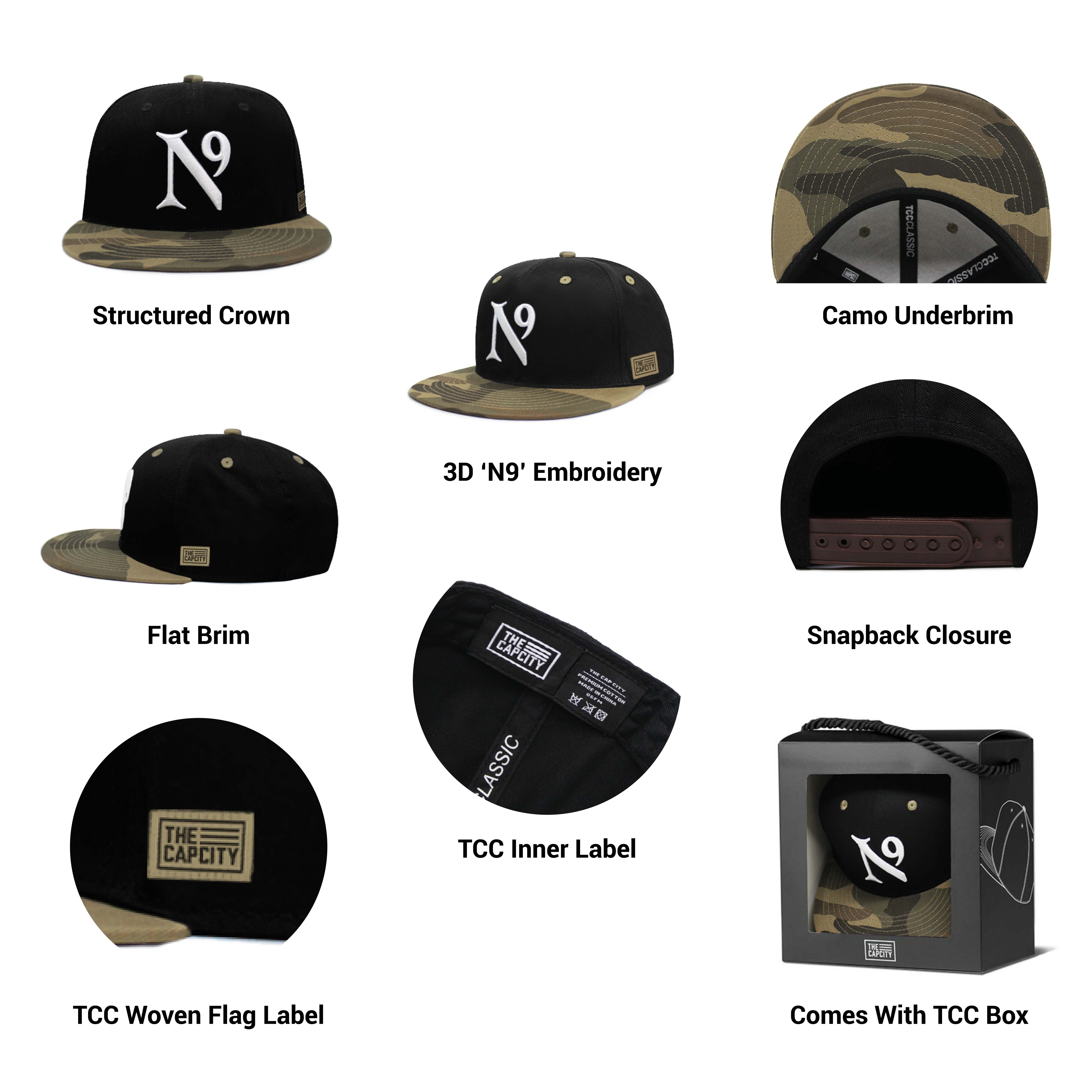 CAMO CLASSIC SNAPBACK COLLECTION