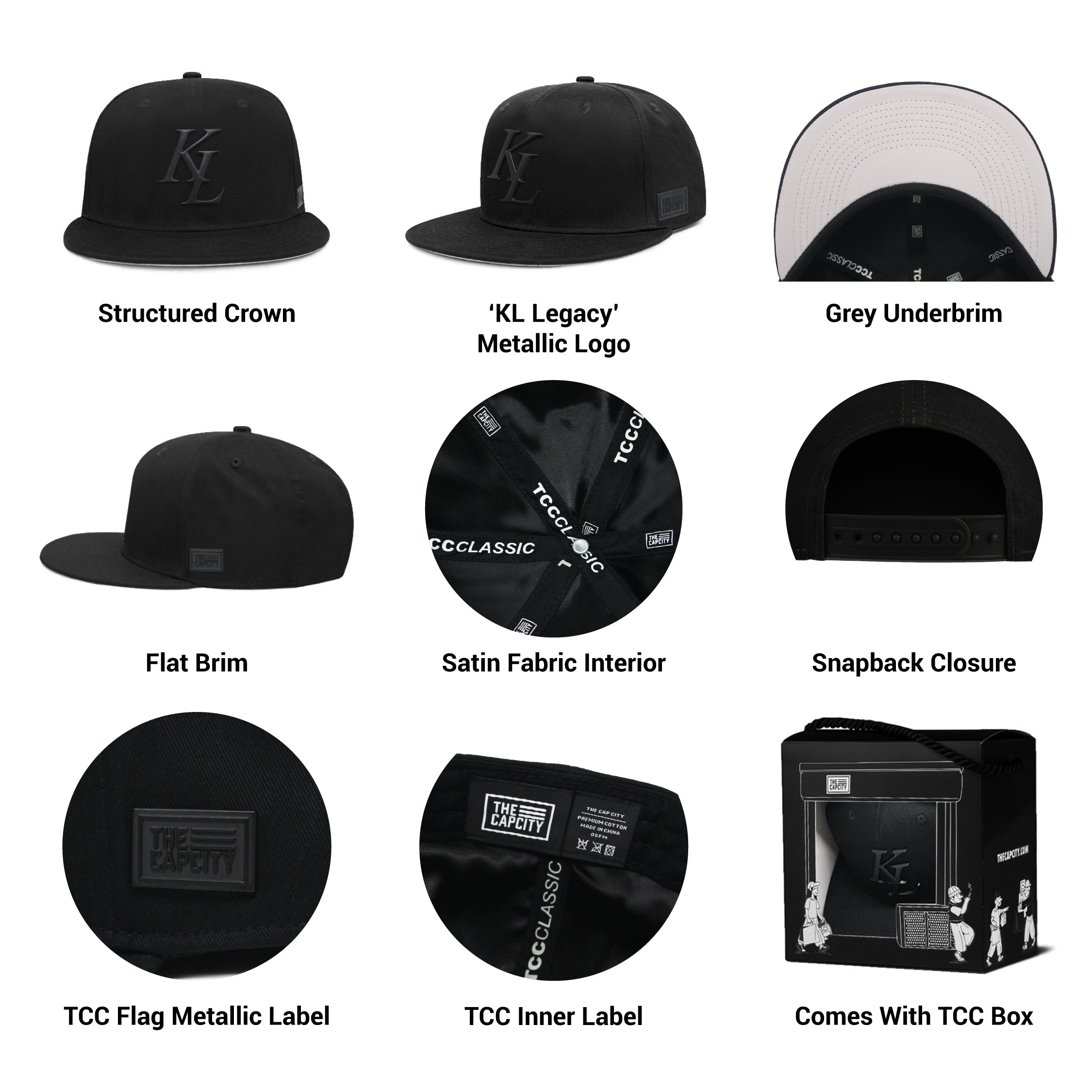 TCC METAL KL LEGACY CLASSIC SNAPBACK