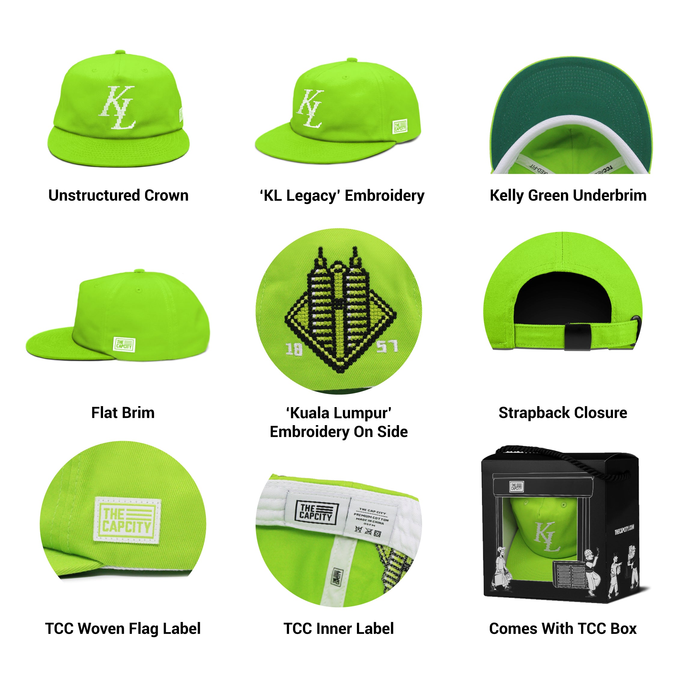 TCC KL LEGACY 8-BIT RELAXED-FIT STRAPBACK COLLECTION