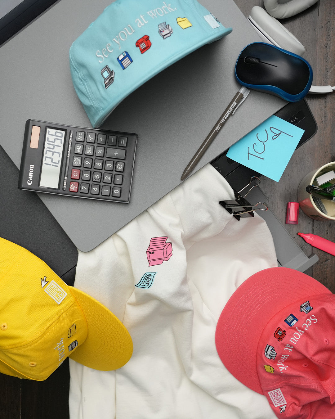 TCC SEE YOU AT WORK RELAXED-FIT STRAPBACK COLLECTION