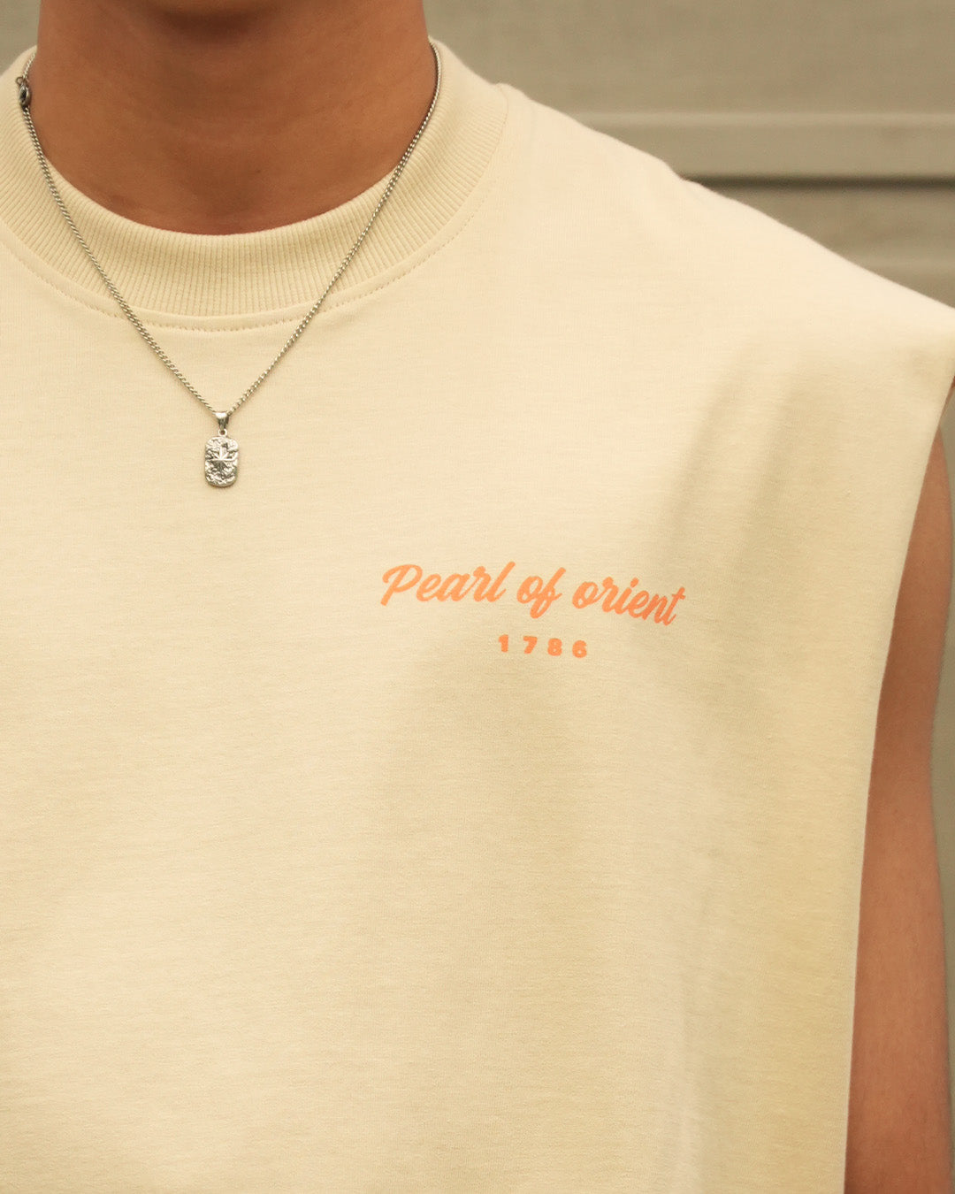 TCC PEARL OF ORIENT SLEEVELESS TEE