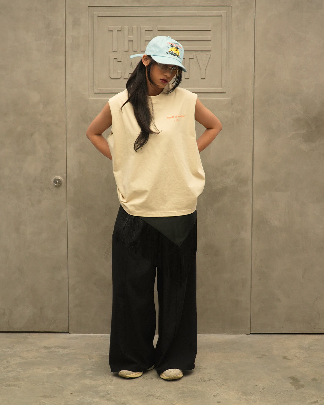 TCC PEARL OF ORIENT SLEEVELESS TEE