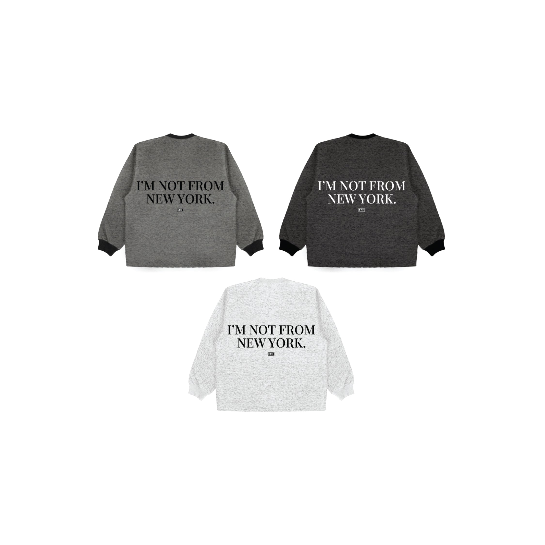 TCC NOT FROM NEW YORK LONG SLEEVE TEE COLLECTION
