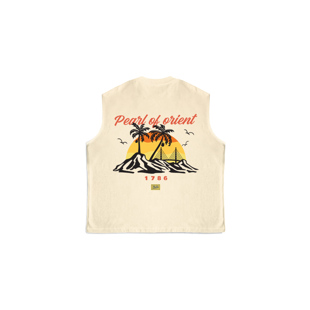TCC PEARL OF ORIENT SLEEVELESS TEE