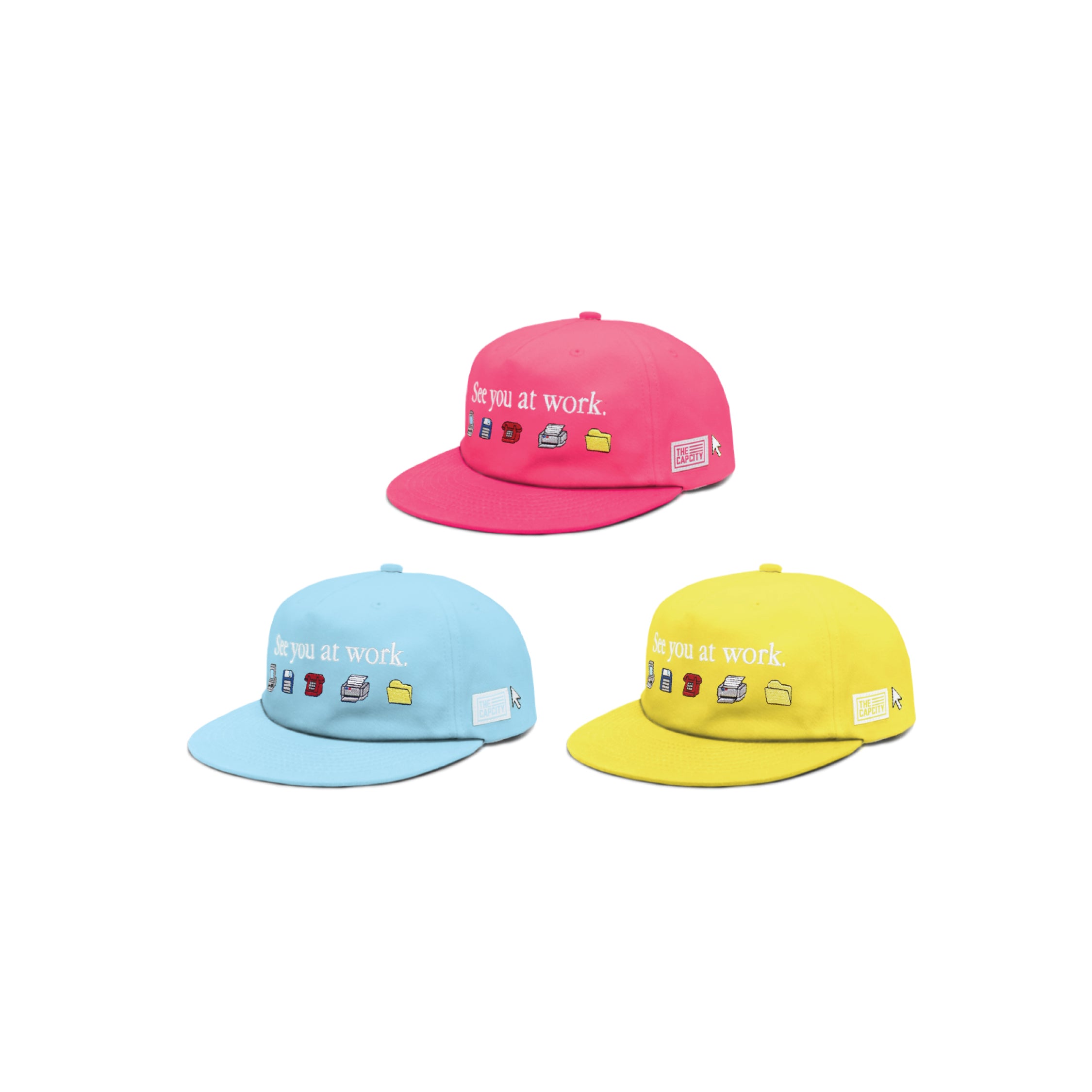 TCC SEE YOU AT WORK RELAXED-FIT STRAPBACK COLLECTION