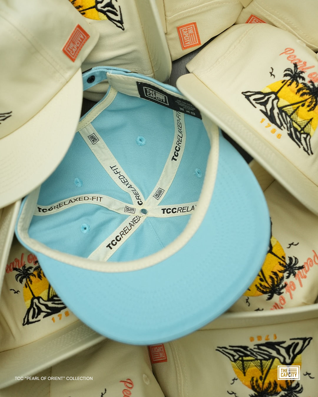 TCC PEARL OF ORIENT RELAXED-FIT STRAPBACK COLLECTION