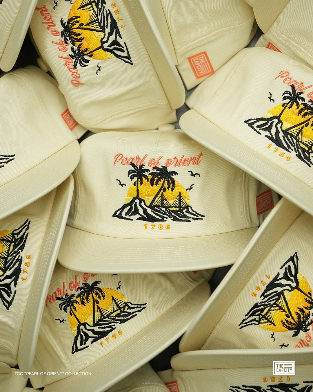 TCC PEARL OF ORIENT RELAXED-FIT STRAPBACK COLLECTION