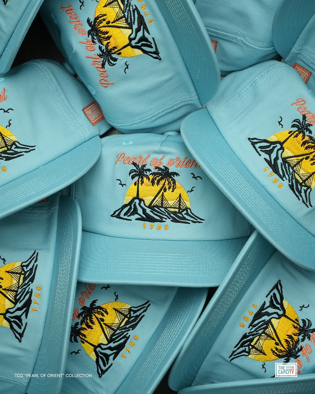 TCC PEARL OF ORIENT RELAXED-FIT STRAPBACK COLLECTION