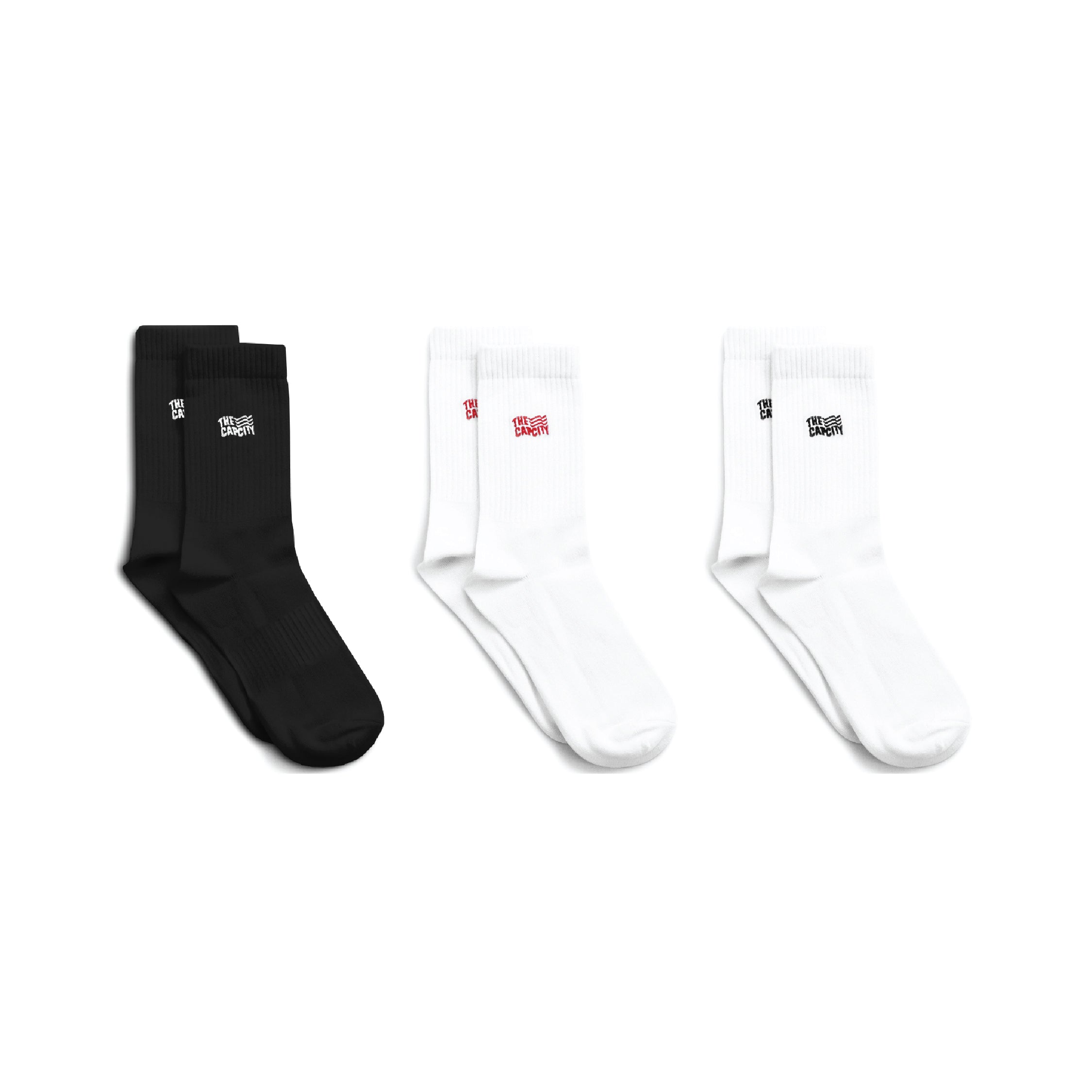 TCC WAVING FLAG SOCKS (3 PAIRS)