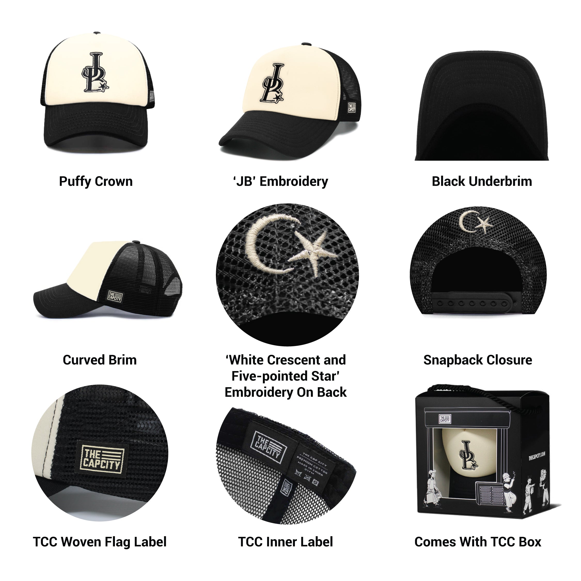 TCC JB PUFFY TRUCKER SNAPBACK