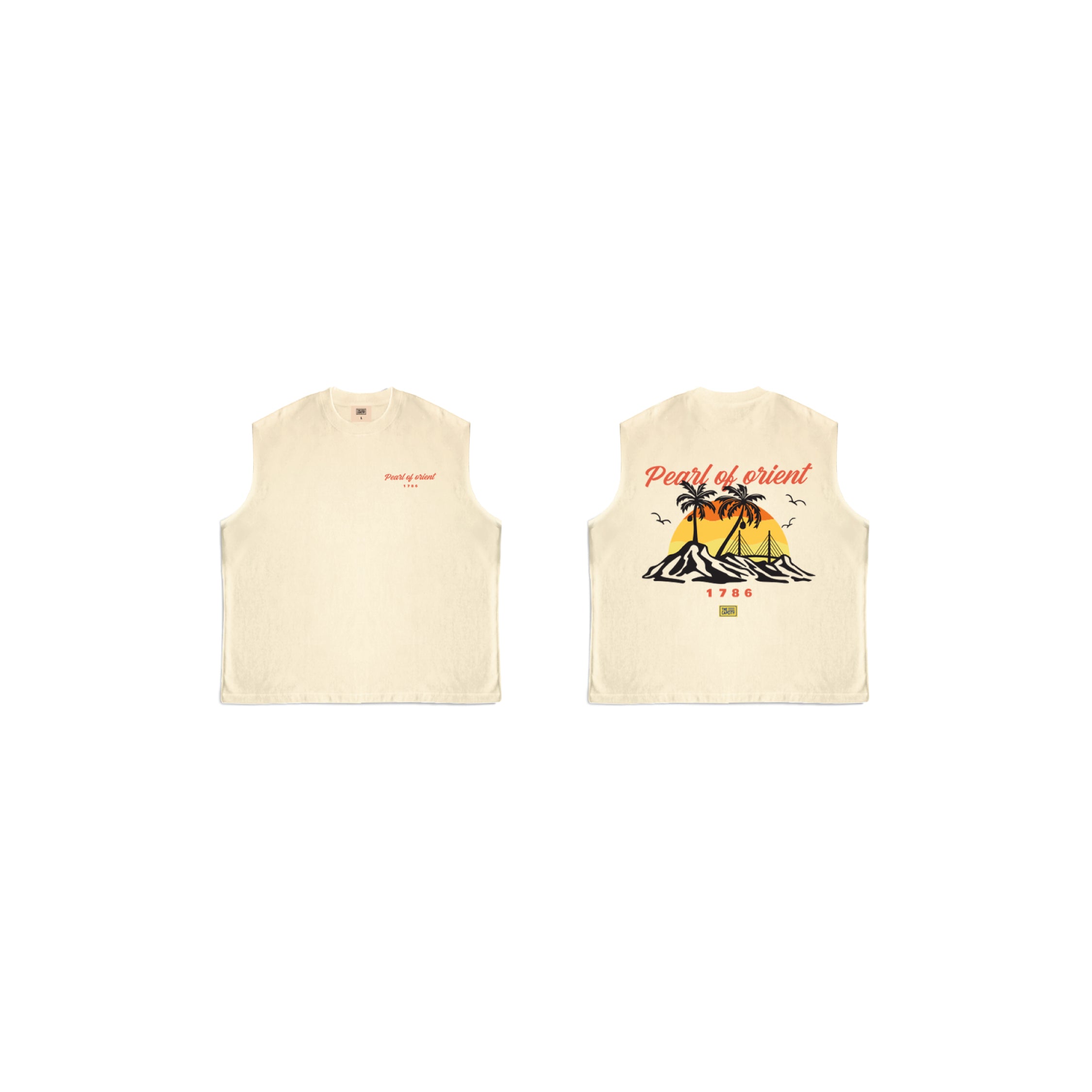 TCC PEARL OF ORIENT SLEEVELESS TEE