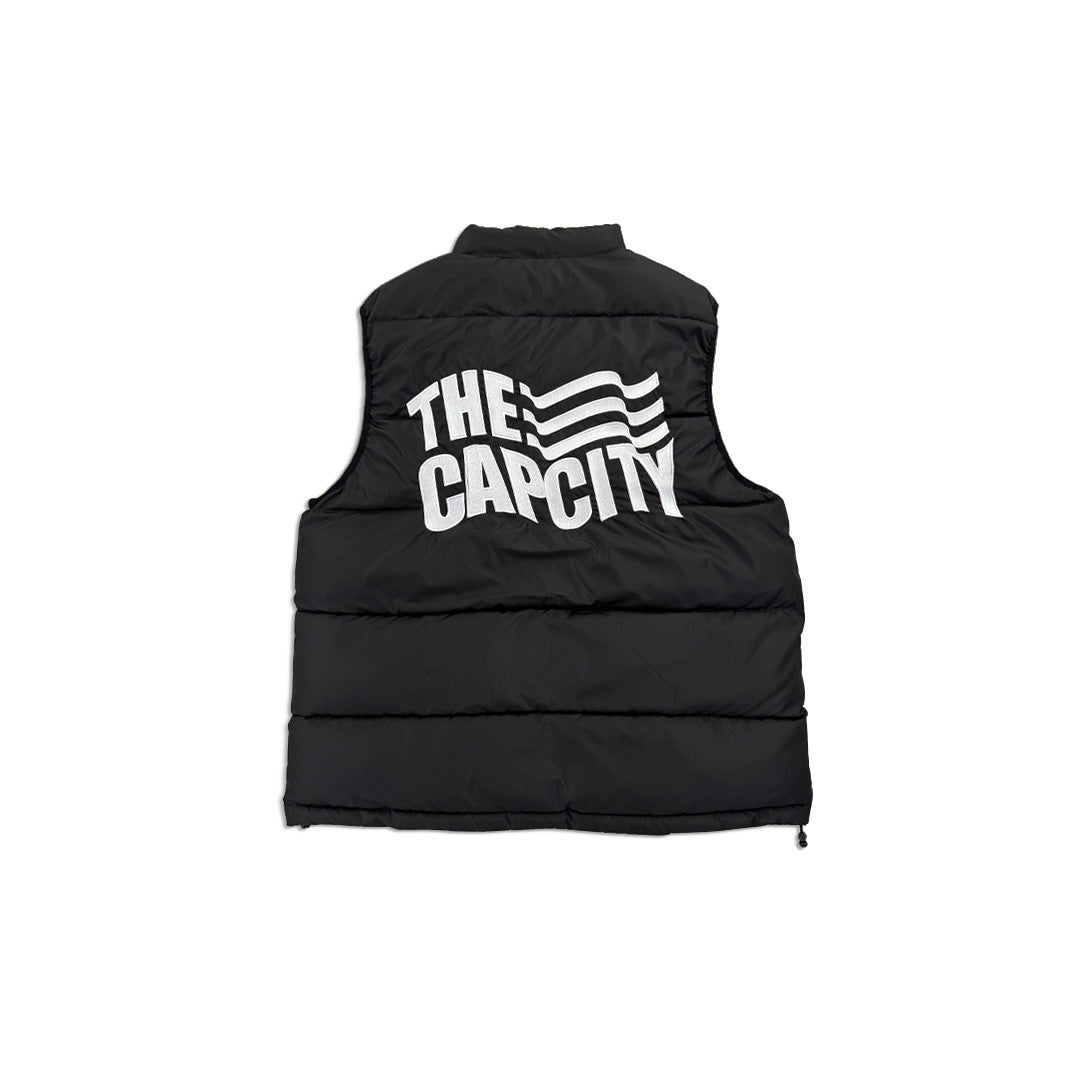 TCC 'WAVING FLAG' PUFFER VEST