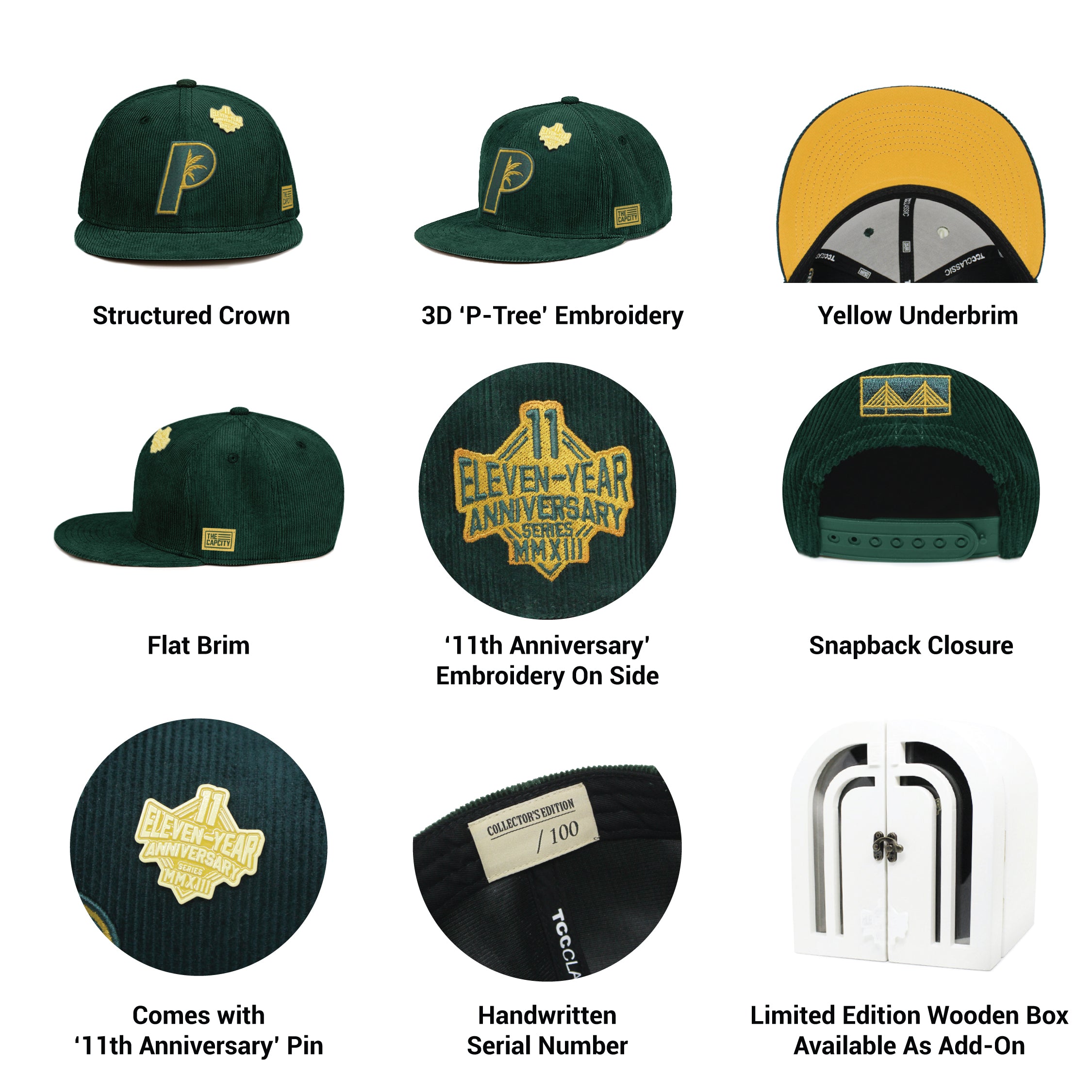 TCC 11TH ANNIVERSARY CLASSIC SNAPBACK COLLECTION