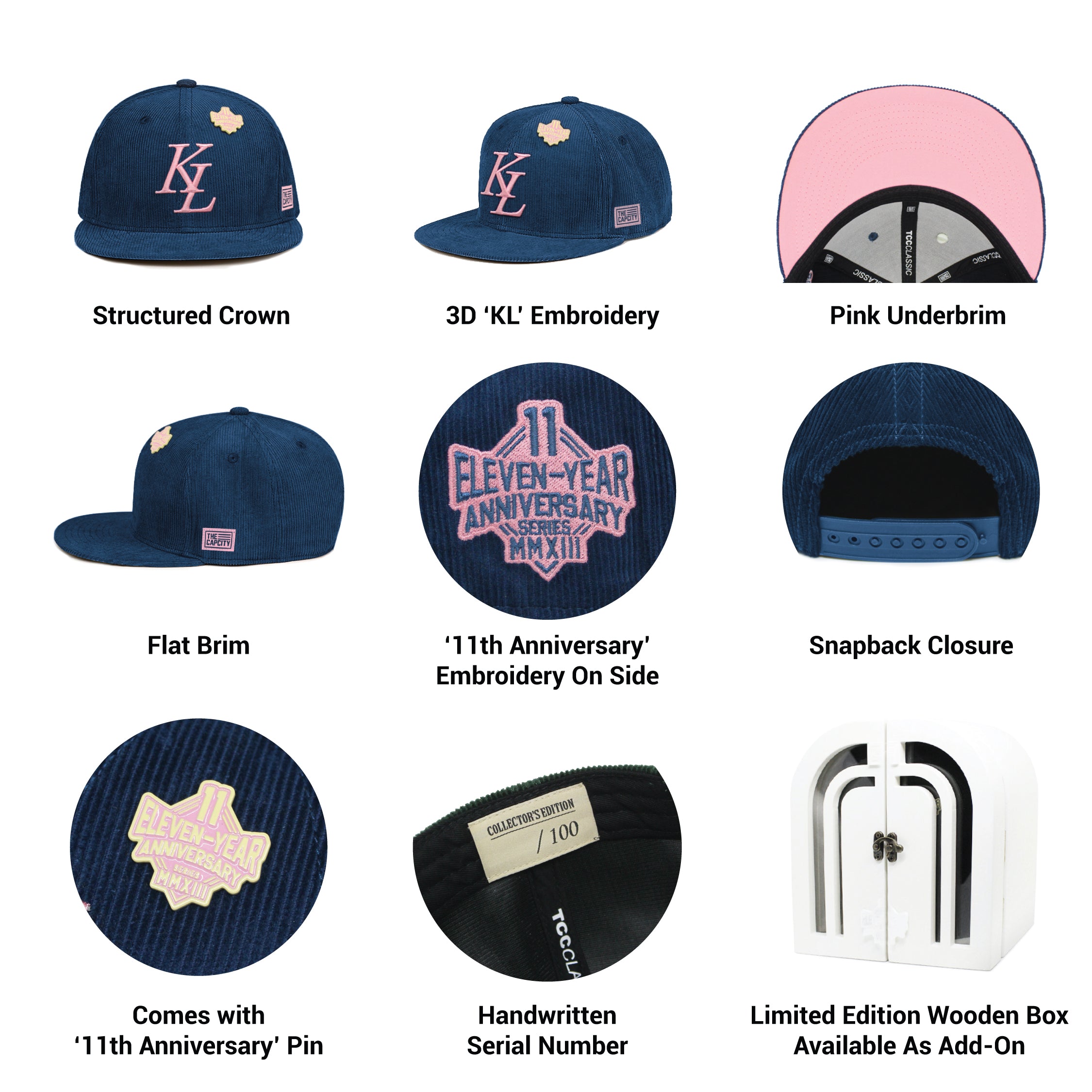 TCC 11TH ANNIVERSARY CLASSIC SNAPBACK COLLECTION