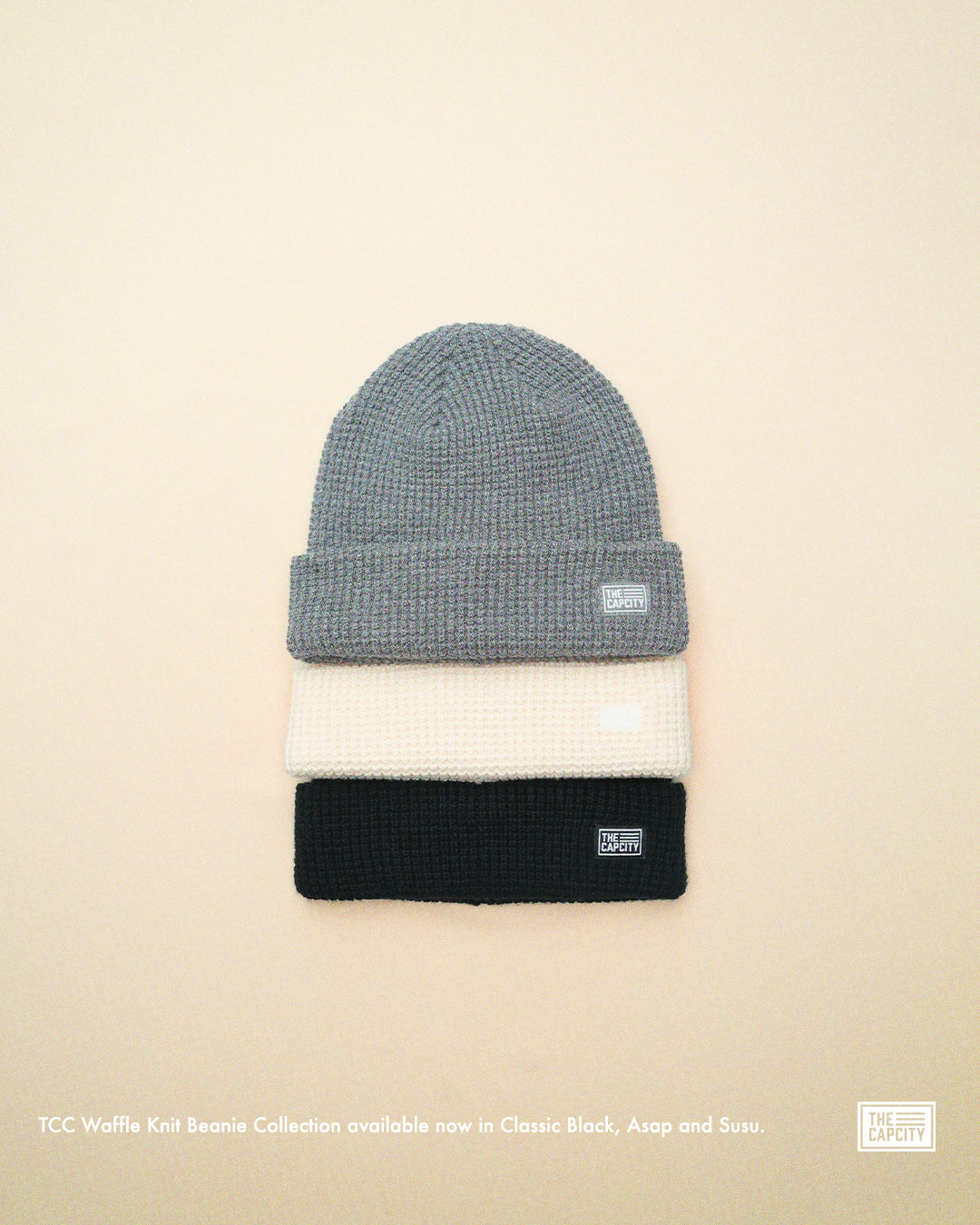 TCC WAFFLE KNIT BEANIE COLLECTION