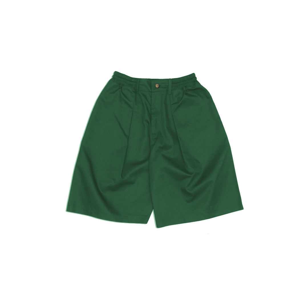 TCC PLEATED WIDE LEG JORTS