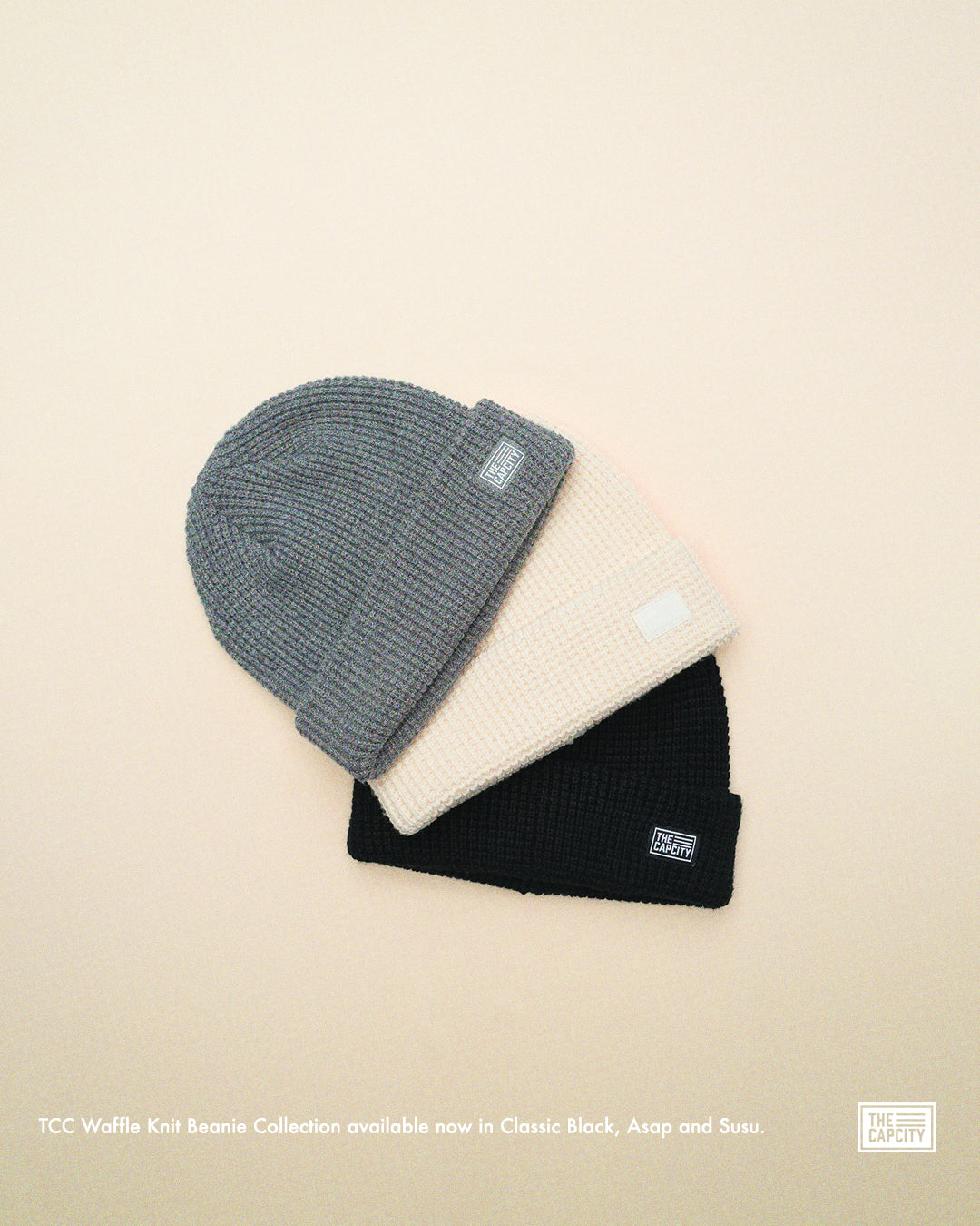 TCC WAFFLE KNIT BEANIE COLLECTION