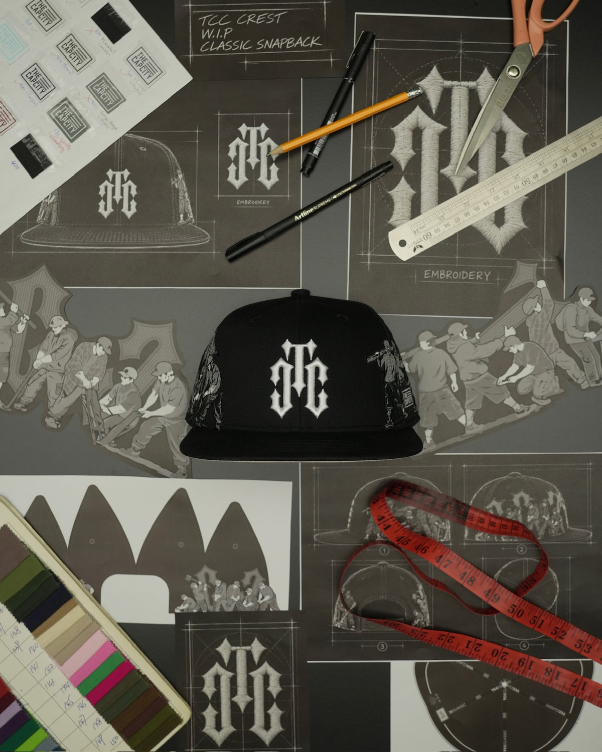 TCC CREST W.I.P CLASSIC SNAPBACK