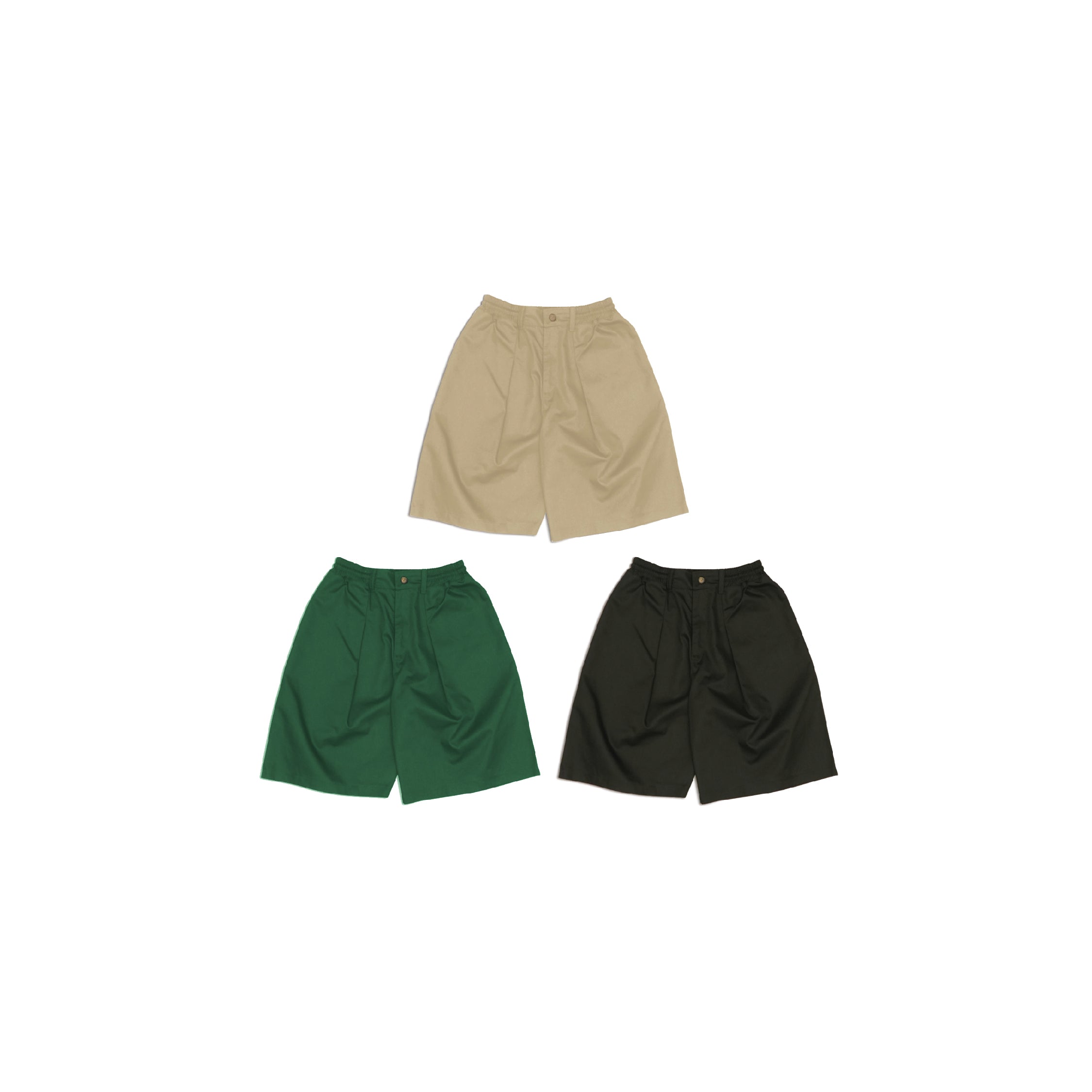 TCC PLEATED WIDE LEG JORTS COLLECTION