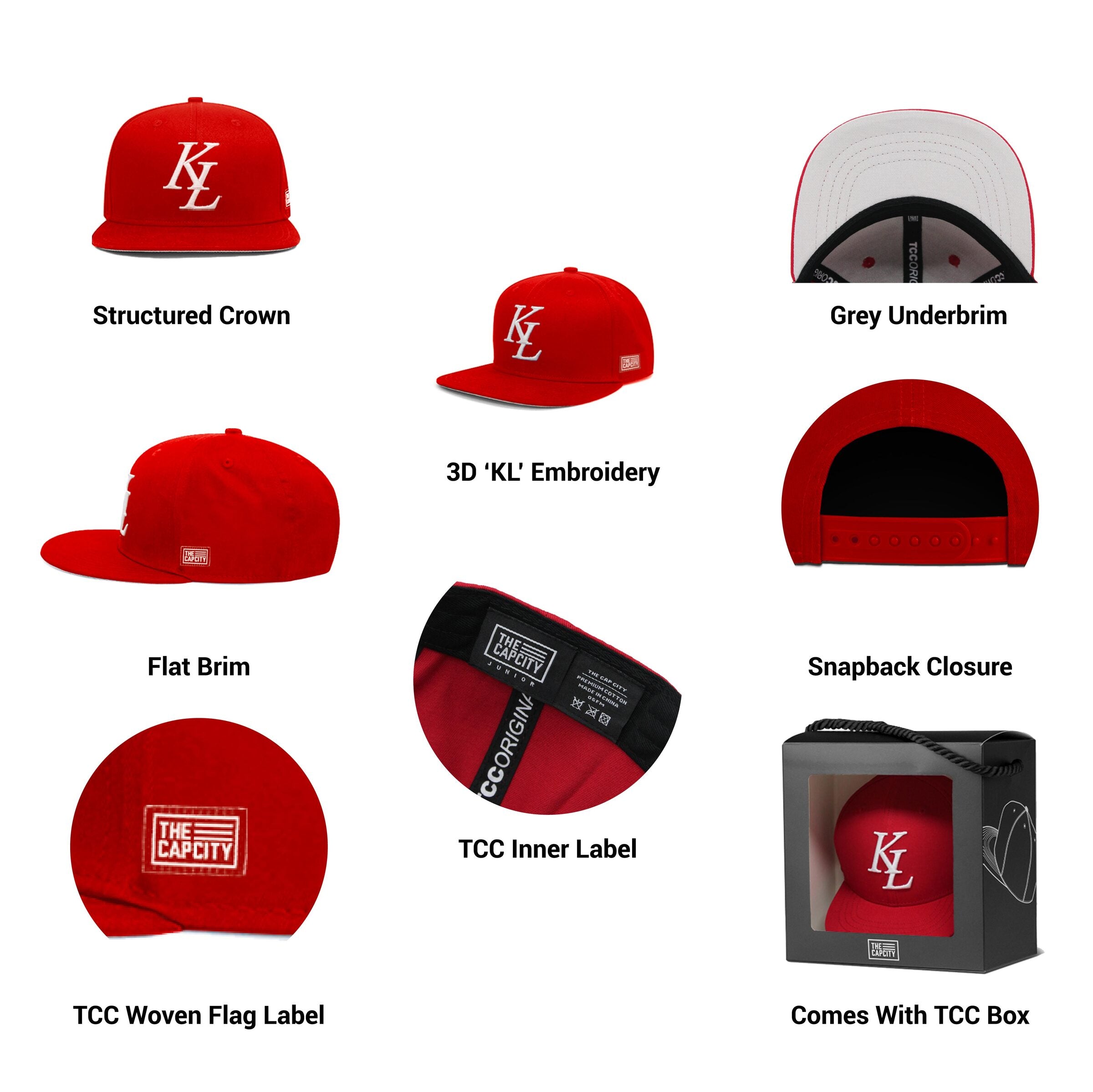 KL LEGACY 'JUNIOR' ORIGINAL SNAPBACK COLLECTION