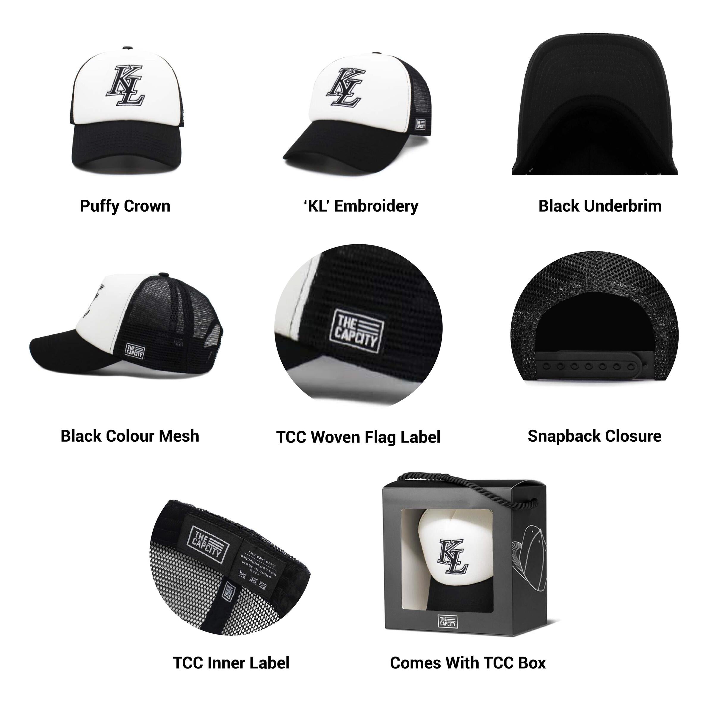 KL LEGACY PUFFY TRUCKER SNAPBACK COLLECTION