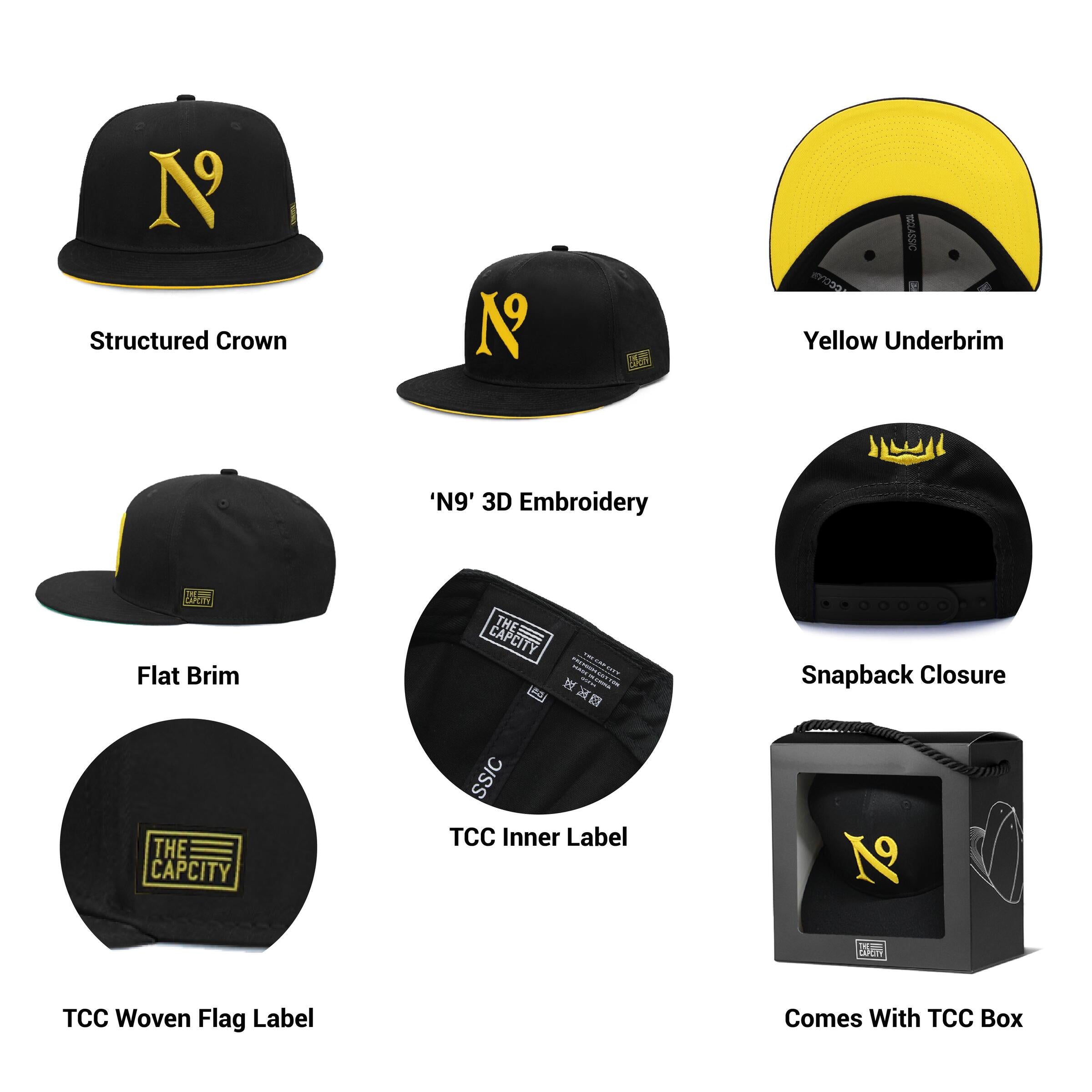 TCC N9 CLASSIC SNAPBACK COLLECTION