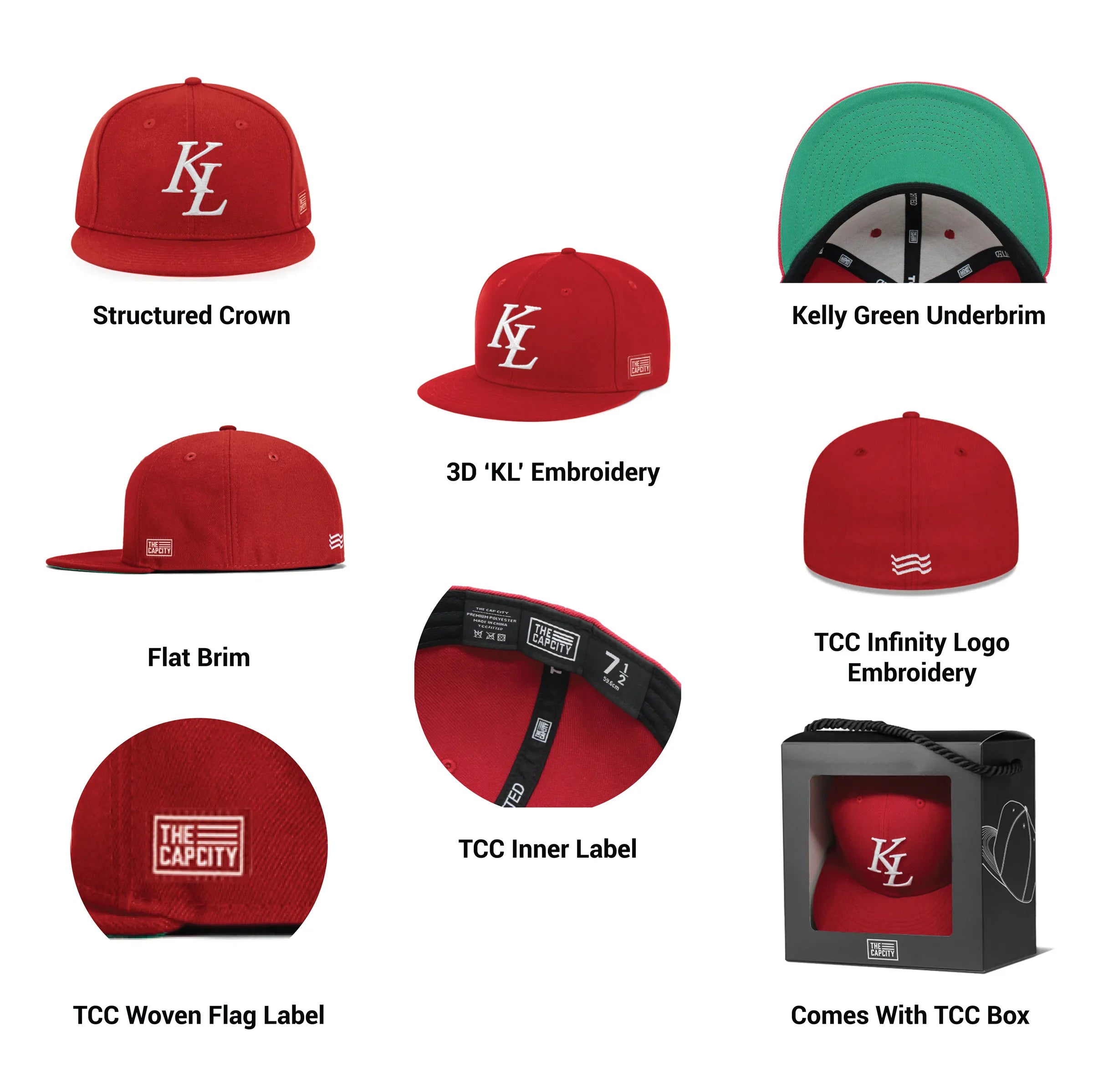 KL LEGACY FITTED CAP COLLECTION