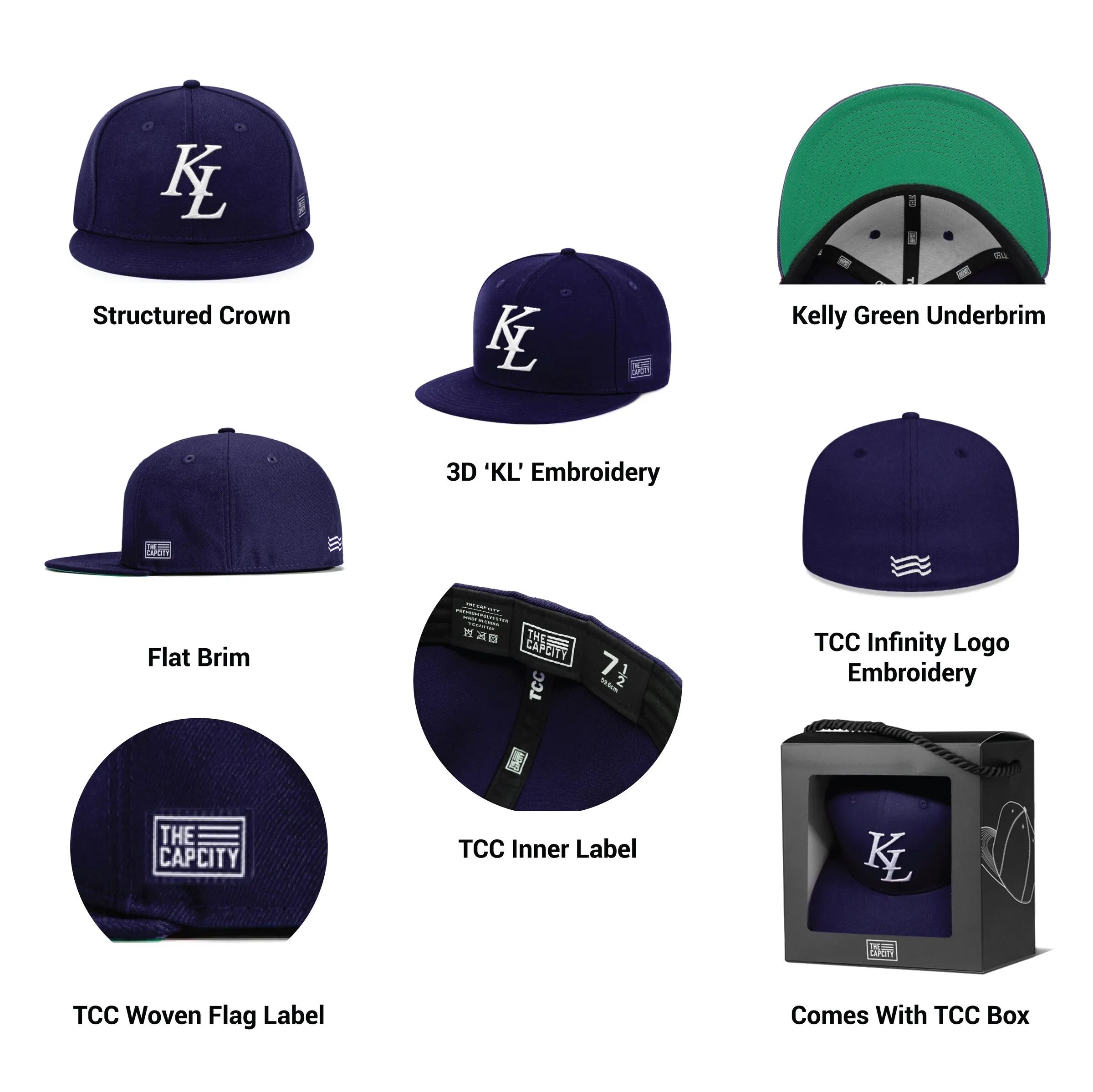 KL LEGACY FITTED CAP COLLECTION