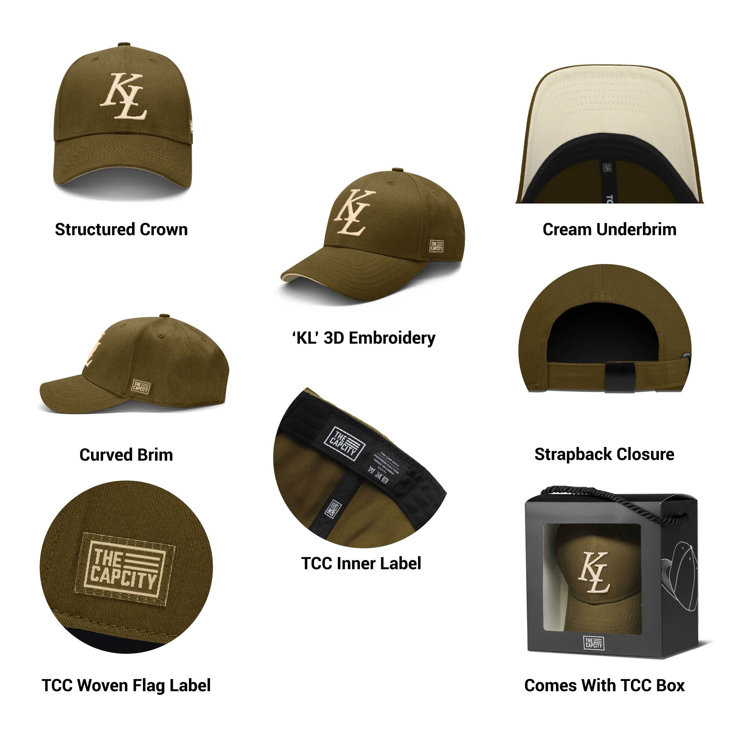 KL LEGACY B-FIT STRAPBACK COLLECTION