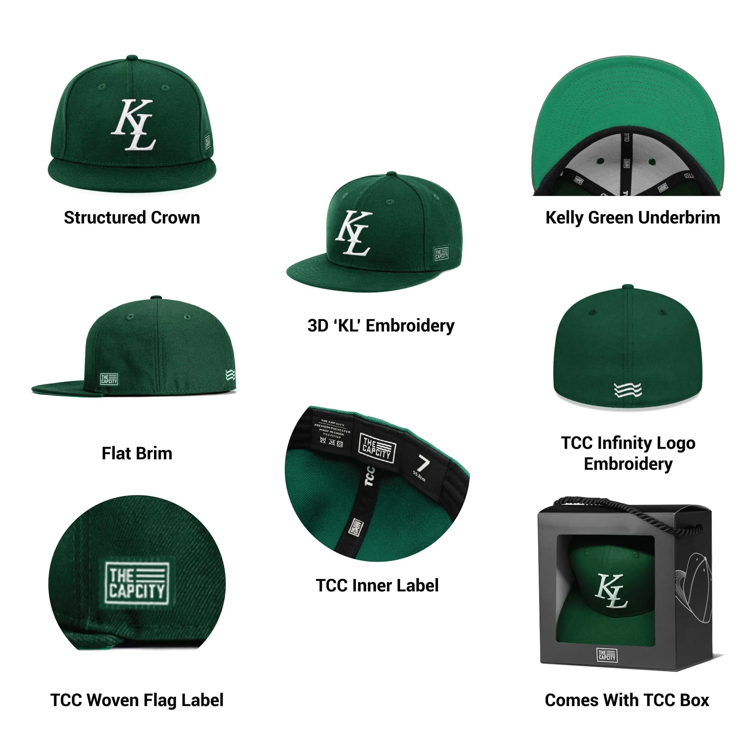 KL LEGACY FITTED CAP COLLECTION