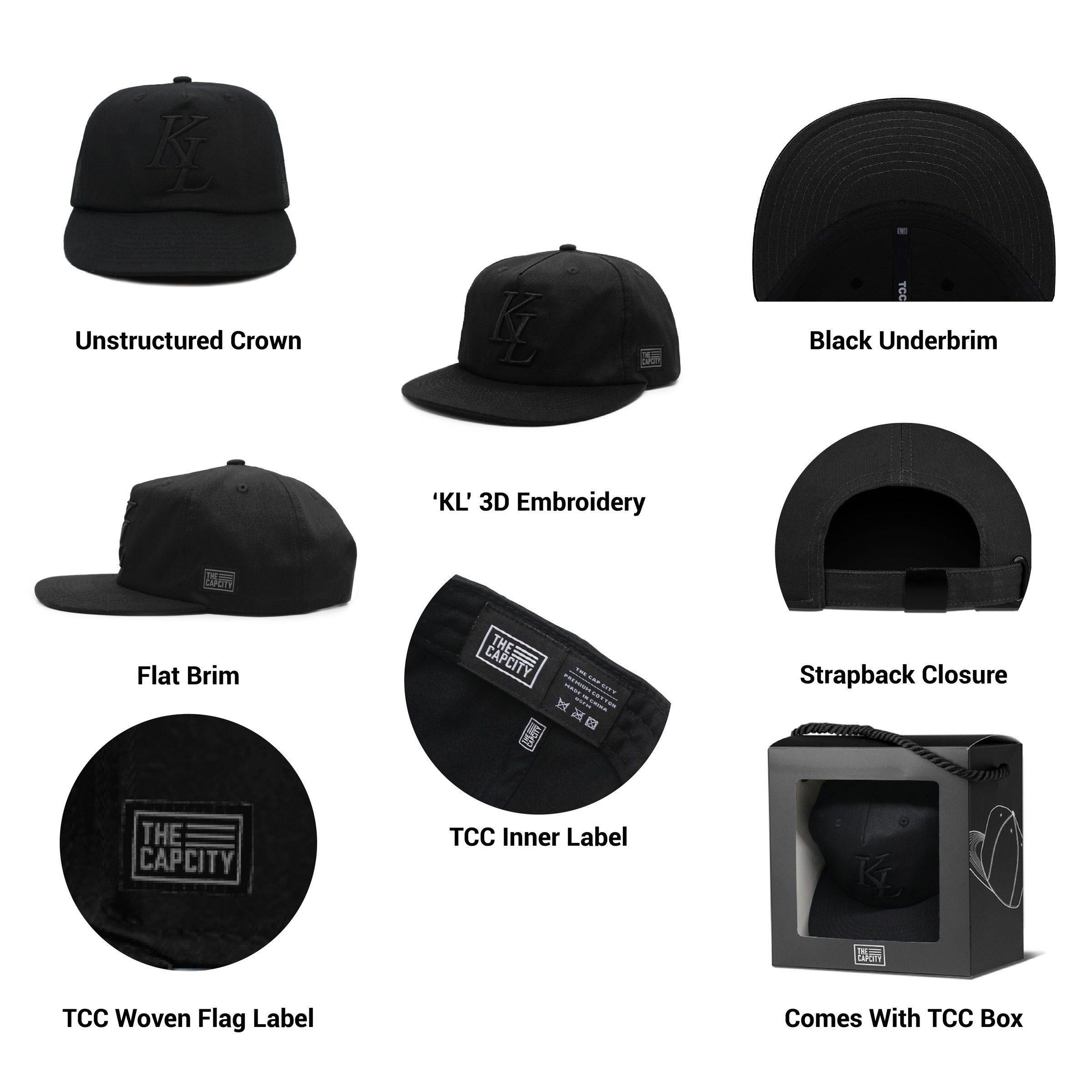 KL LEGACY RELAXED-FIT STRAPBACK COLLECTION