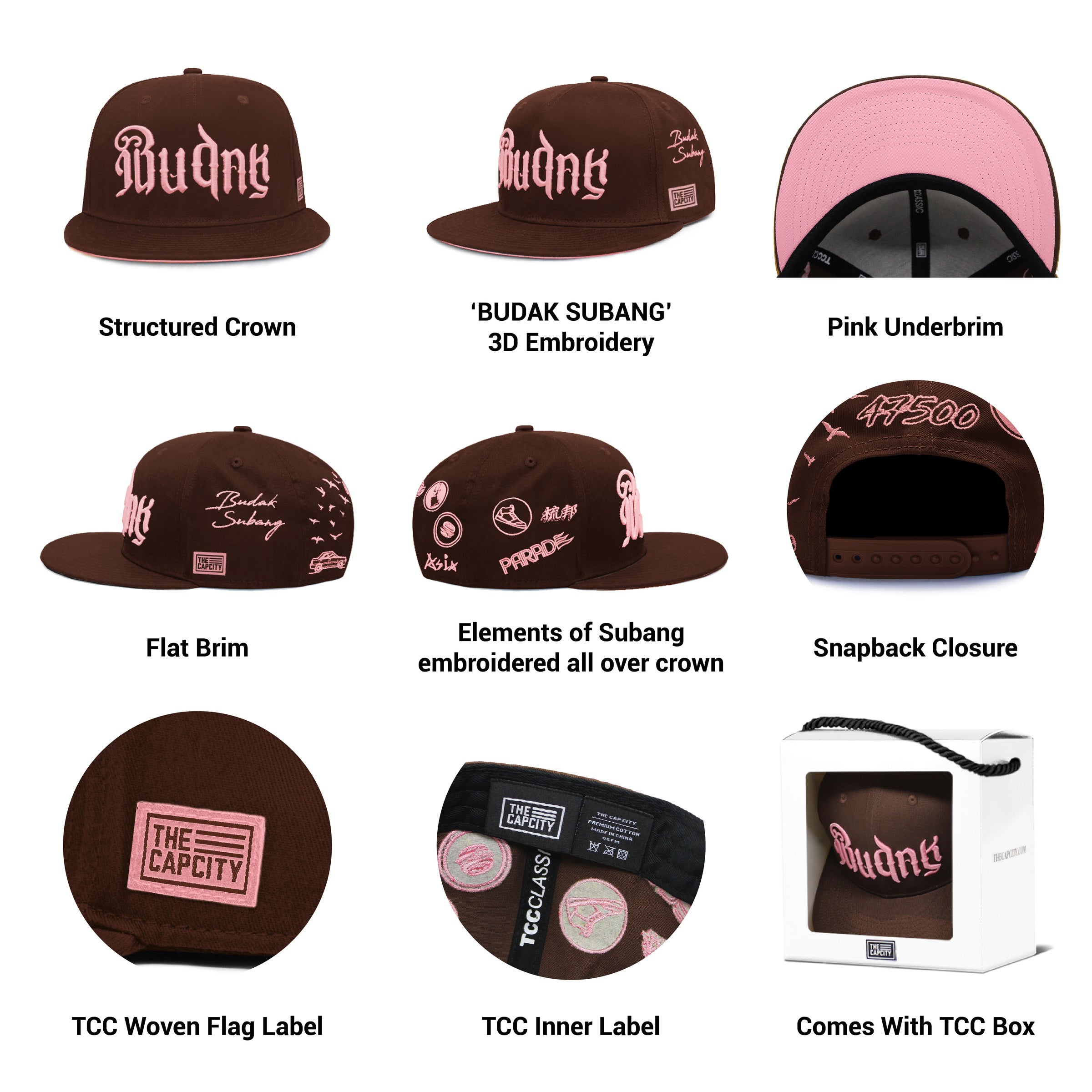 TCC BUDAK SUBANG CLASSIC SNAPBACK COLLECTION