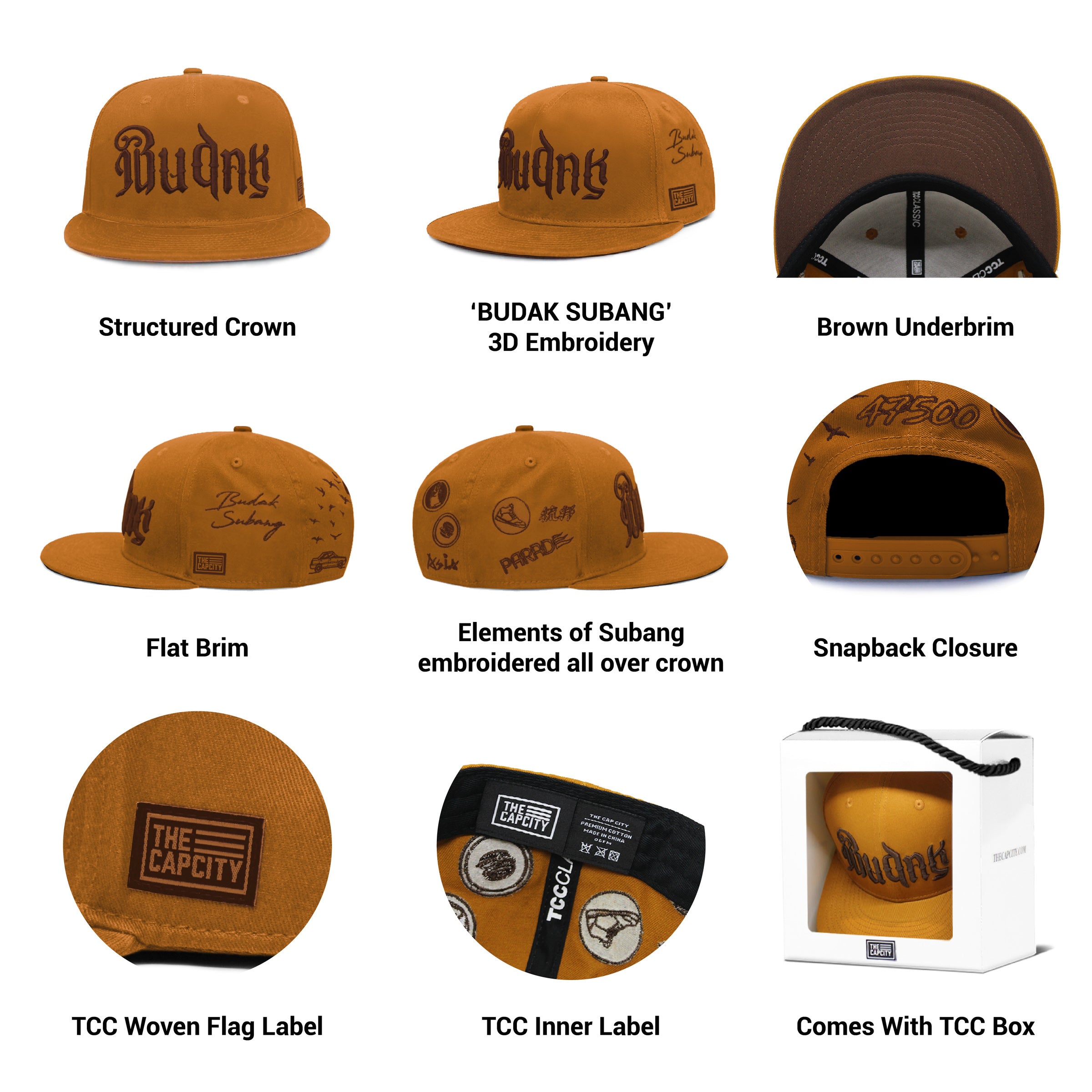 TCC BUDAK SUBANG CLASSIC SNAPBACK COLLECTION