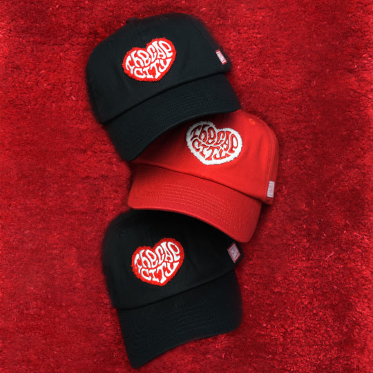 TCC 'HEART BEAT' RELAXED-FIT STRAPBACK COLLECTION