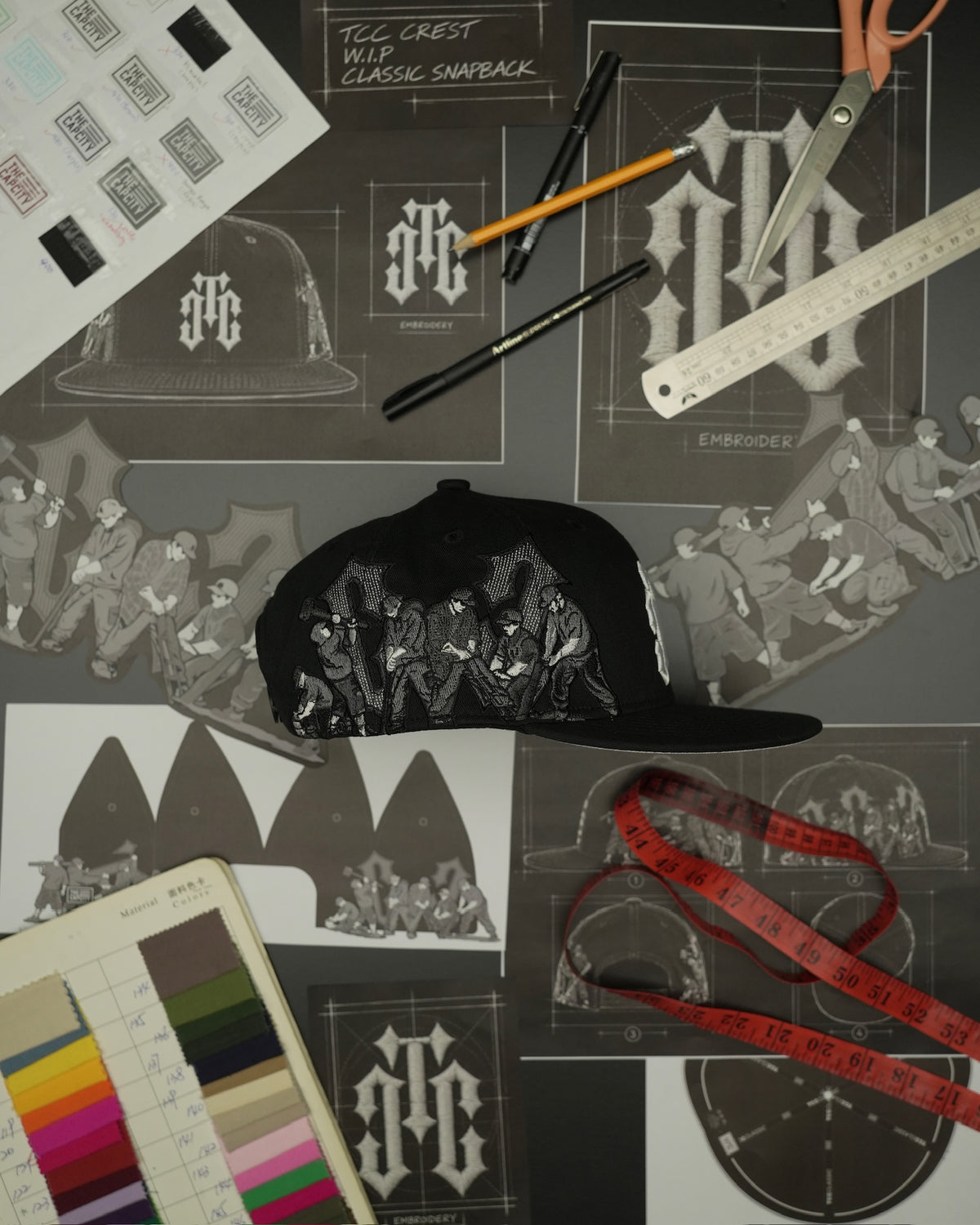 TCC CREST W.I.P CLASSIC SNAPBACK