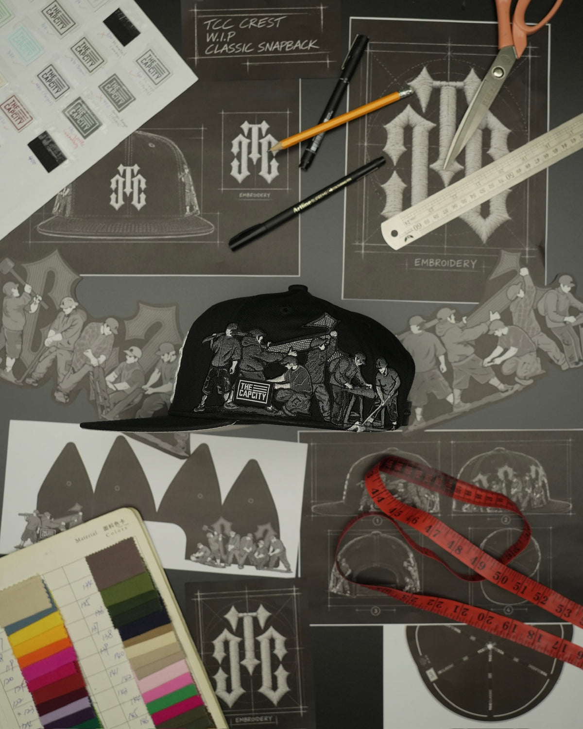 TCC CREST W.I.P CLASSIC SNAPBACK