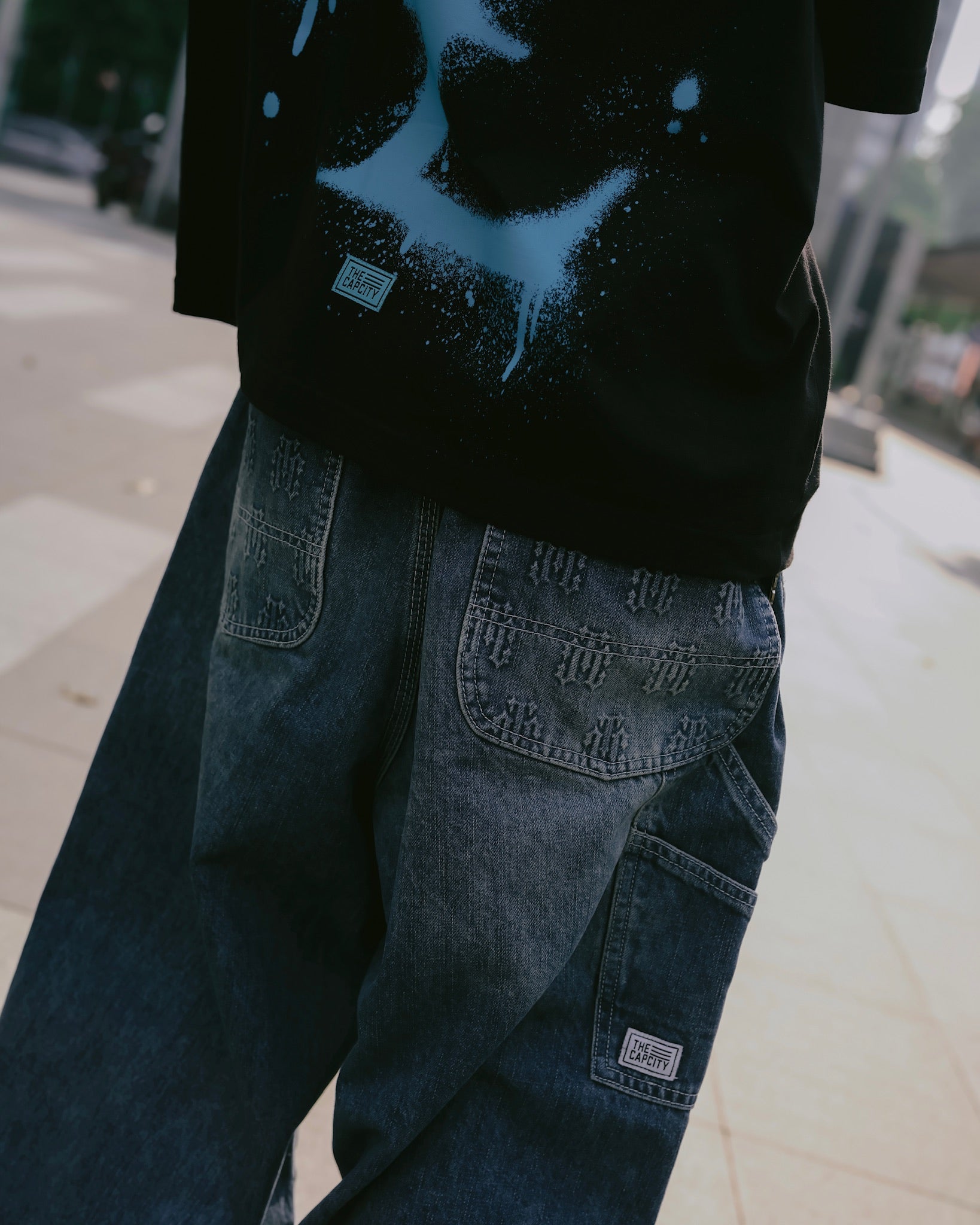 TCC MONOGRAM DOUBLE KNEE PANTS COLLECTION