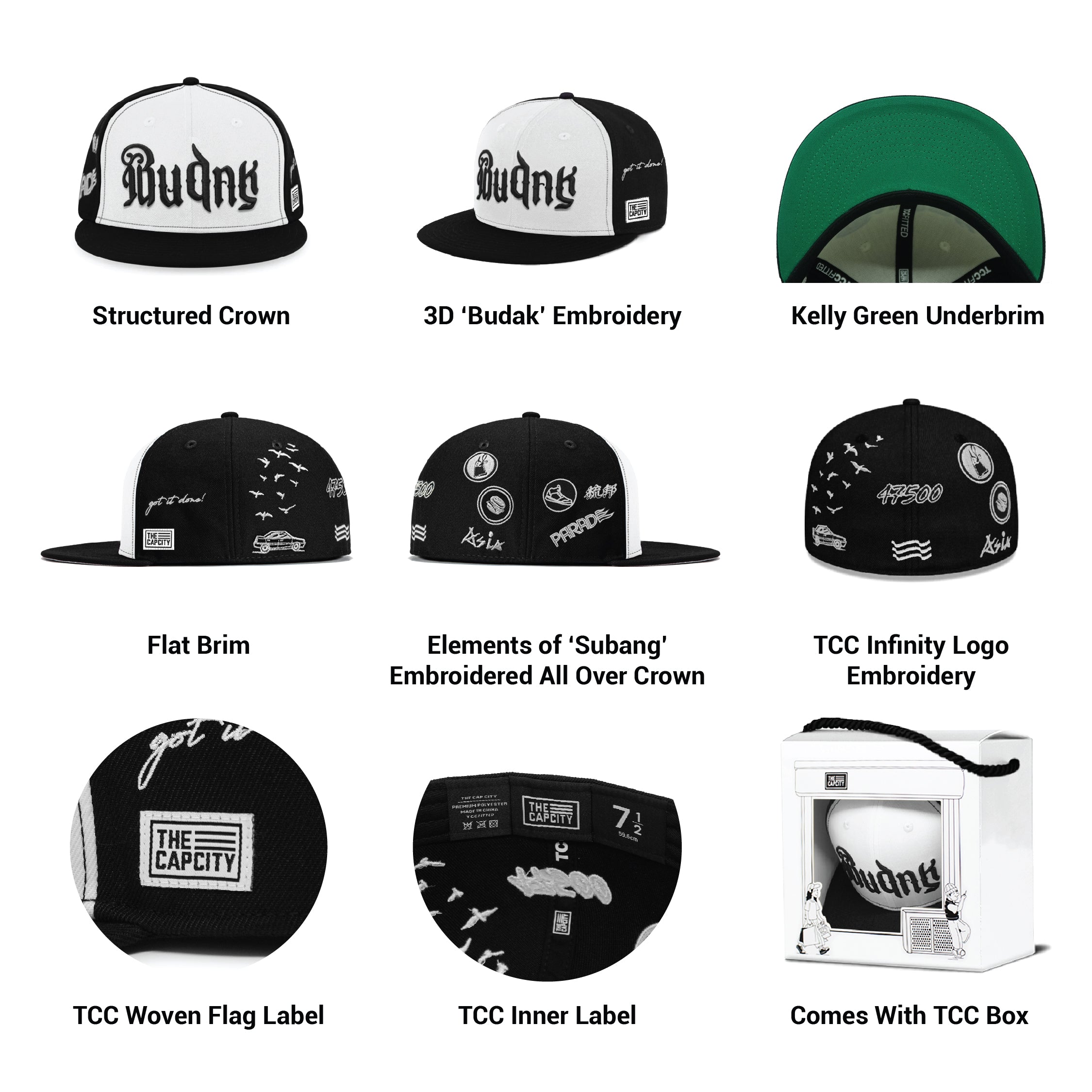 TCC BUDAK SUBANG FITTED CAP