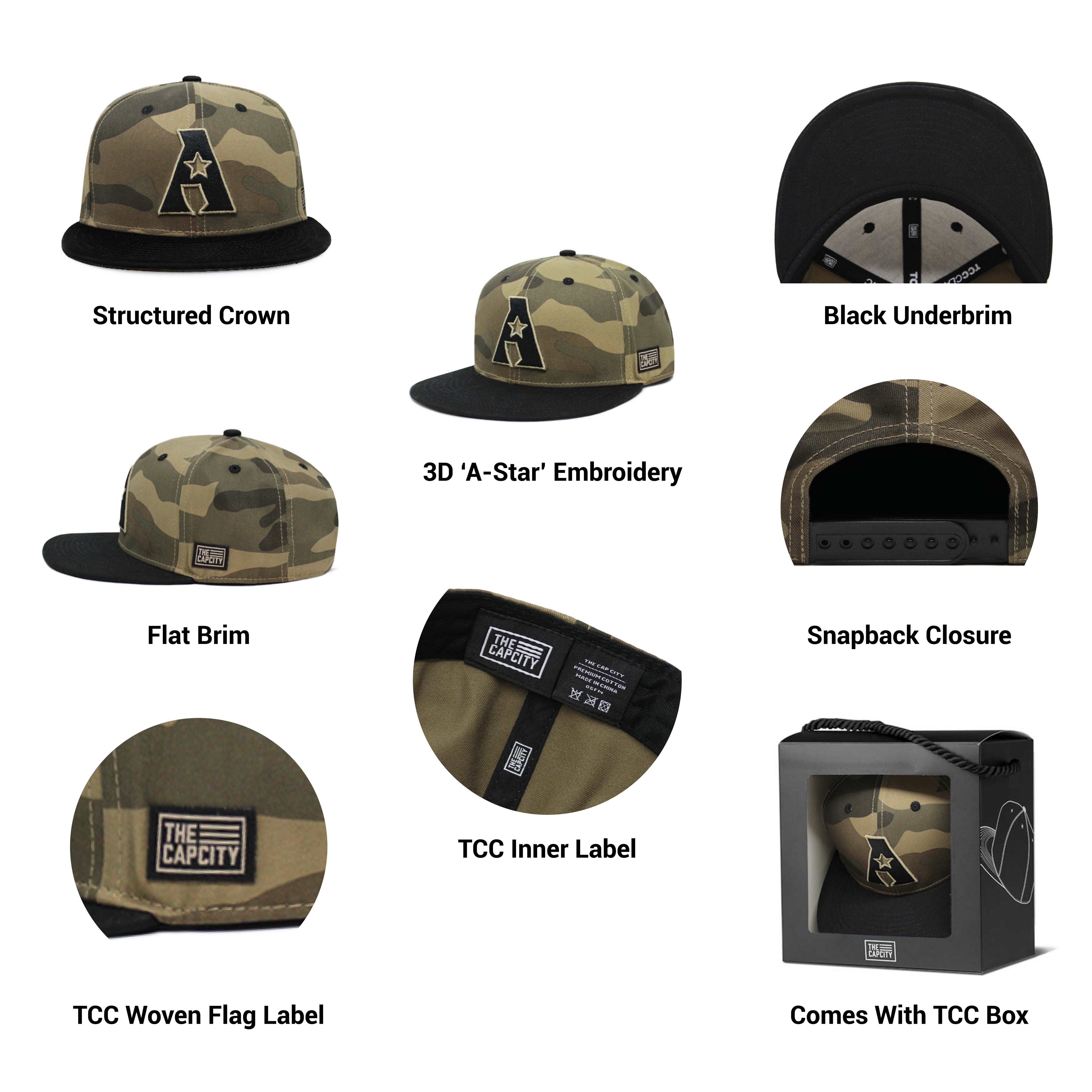 CAMO CLASSIC SNAPBACK COLLECTION