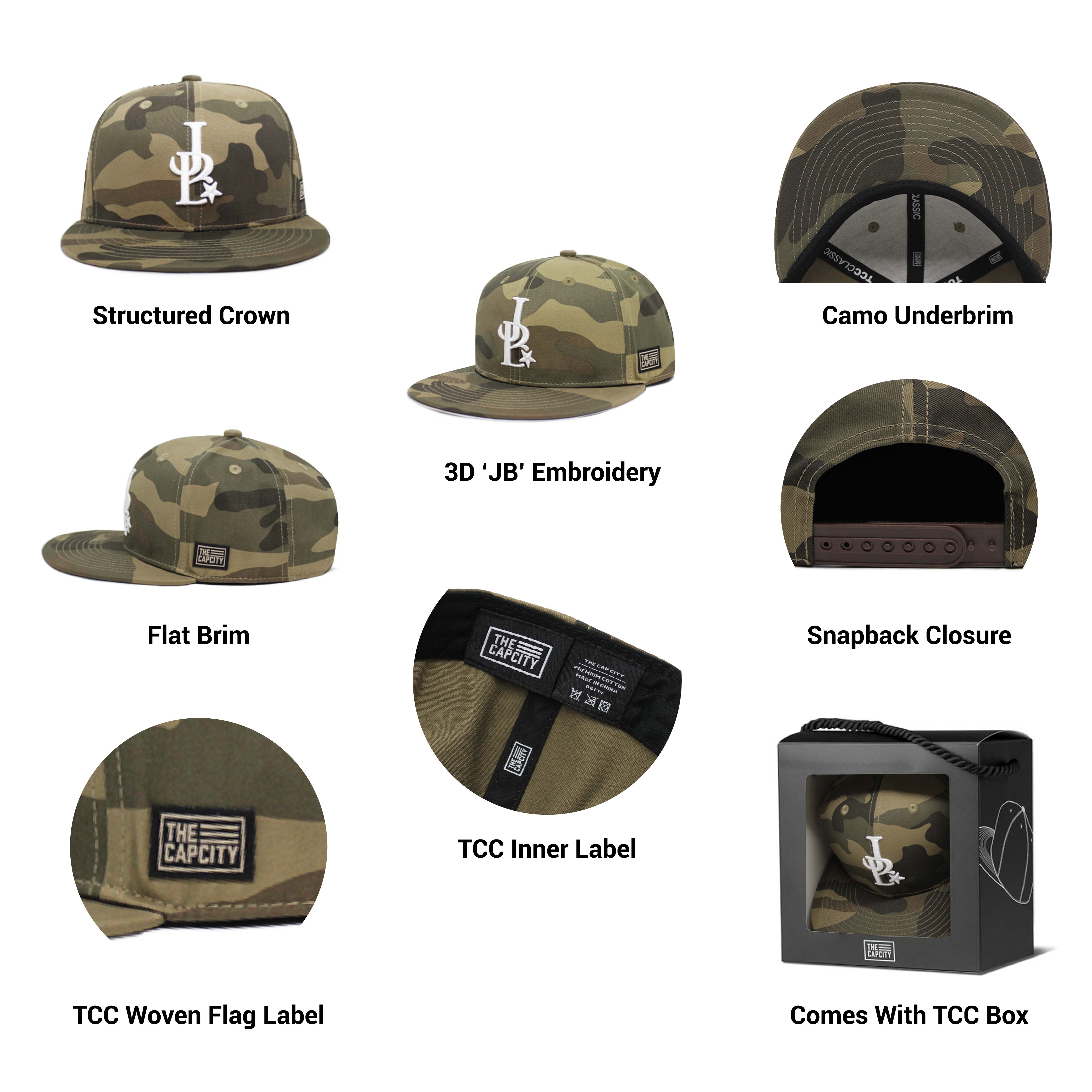 CAMO CLASSIC SNAPBACK COLLECTION