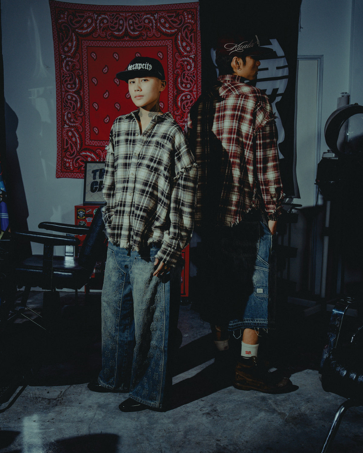 TCC LONG SLEEVE FLANNEL SHIRT COLLECTION