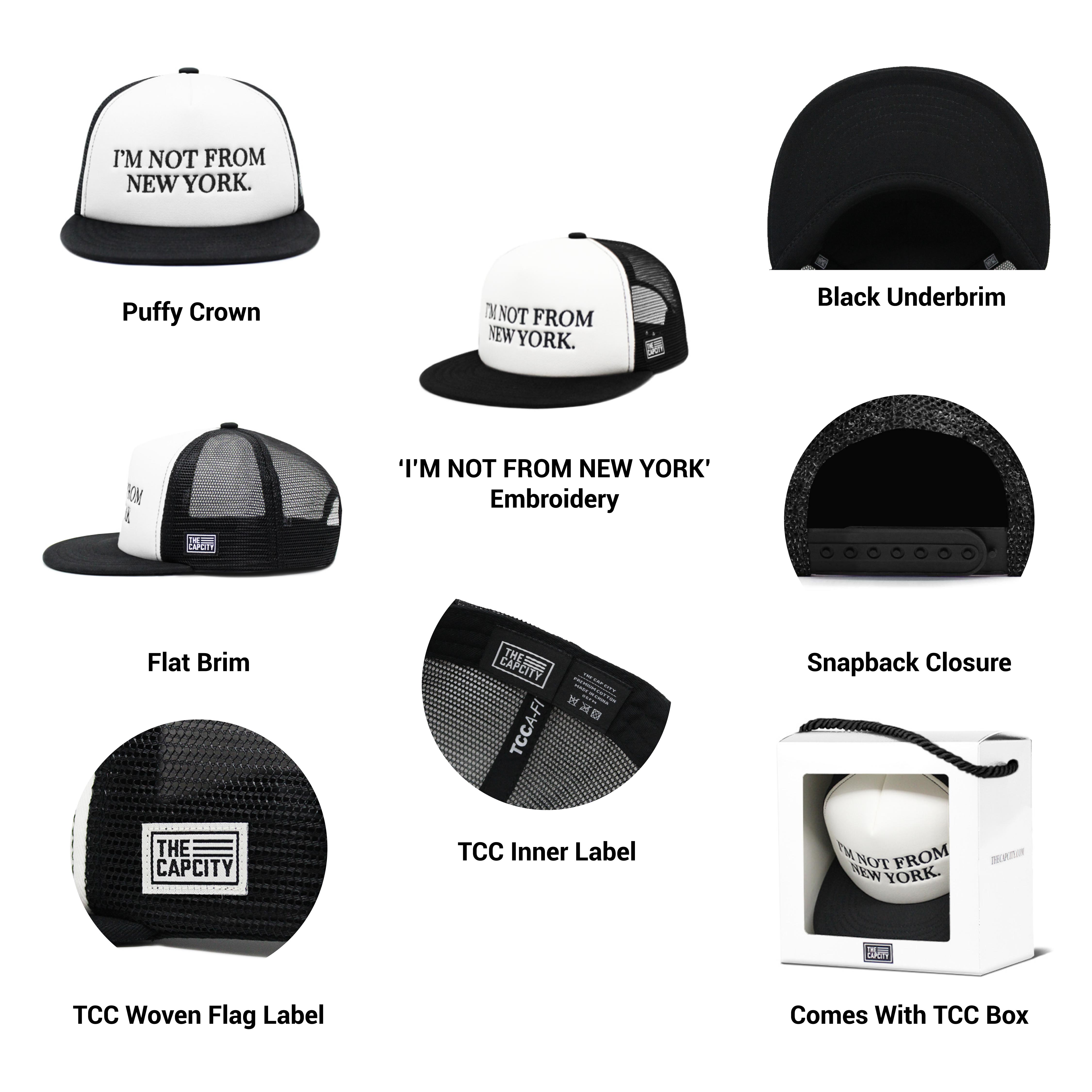 TCC "NOT FROM NEW YORK" PUFFY TRUCKER COLLECTION