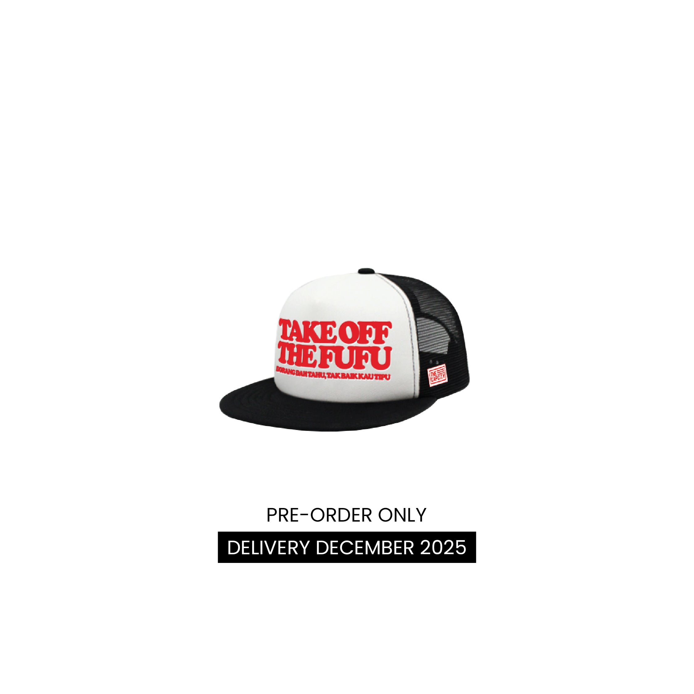 TCC INI BUKAN BARANG FUFU PUFFY TRUCKER SNAPBACK