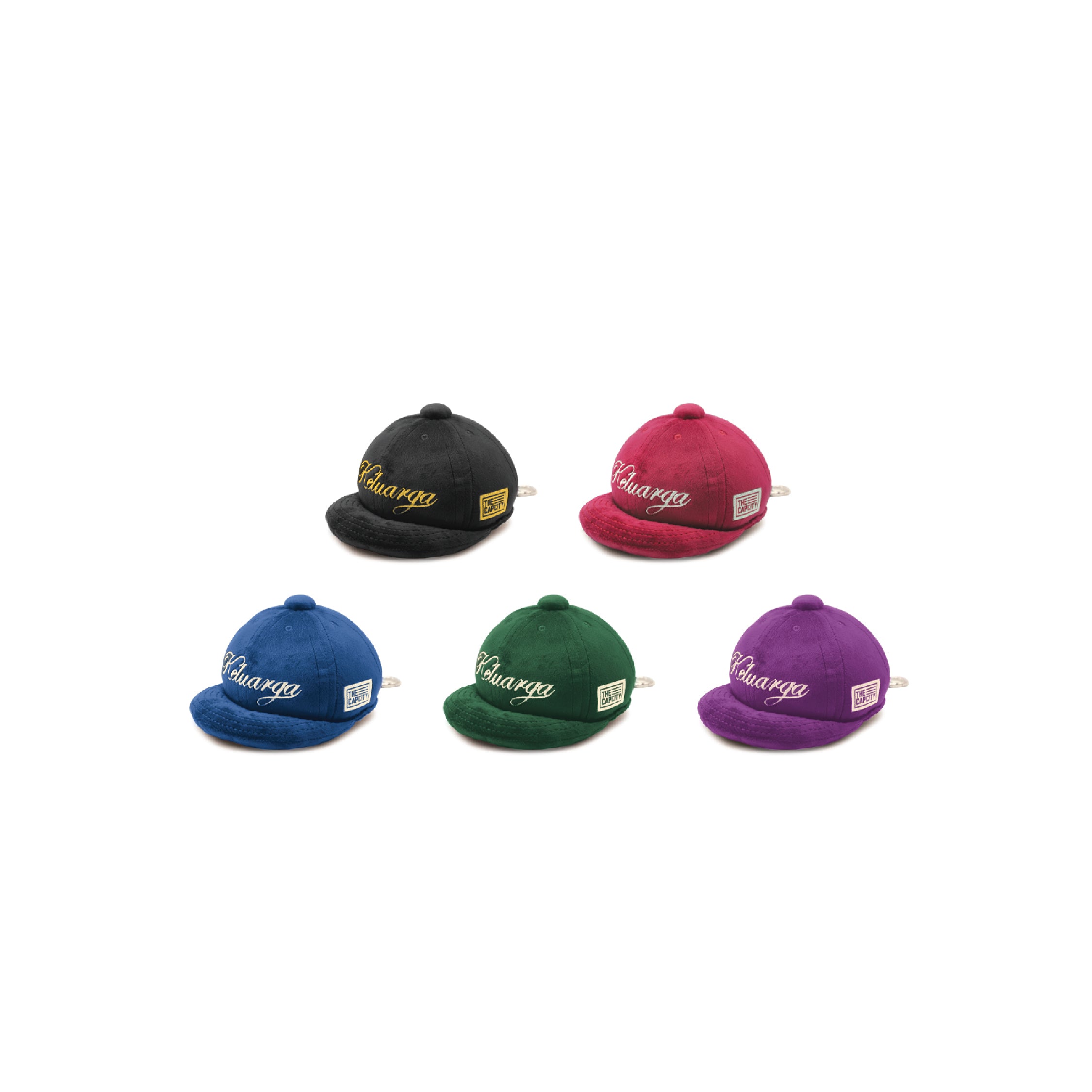 TCC MINI CAP PLUSHIE KEYCHAIN