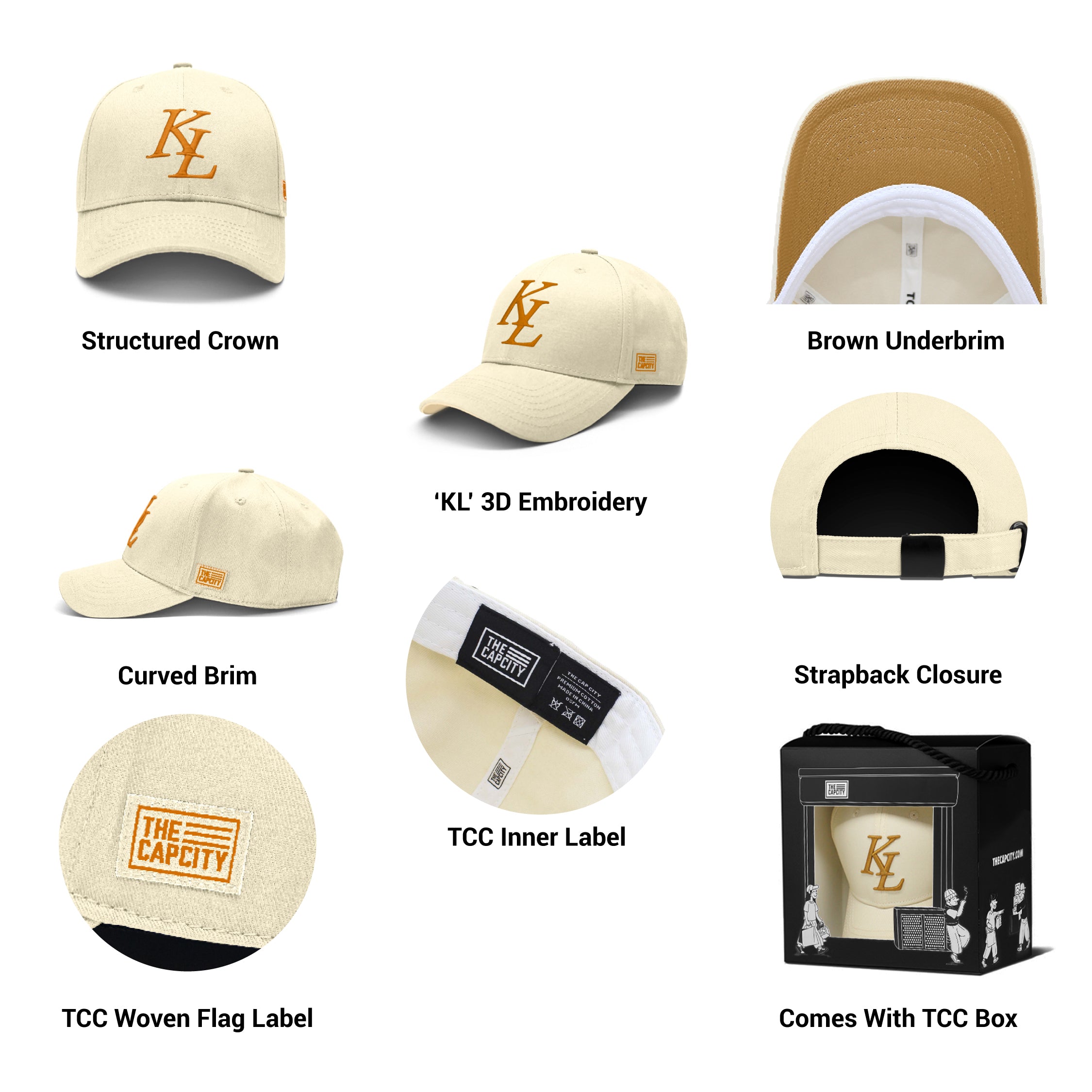 TCC KL LEGACY B-FIT STRAPBACK COLLECTION