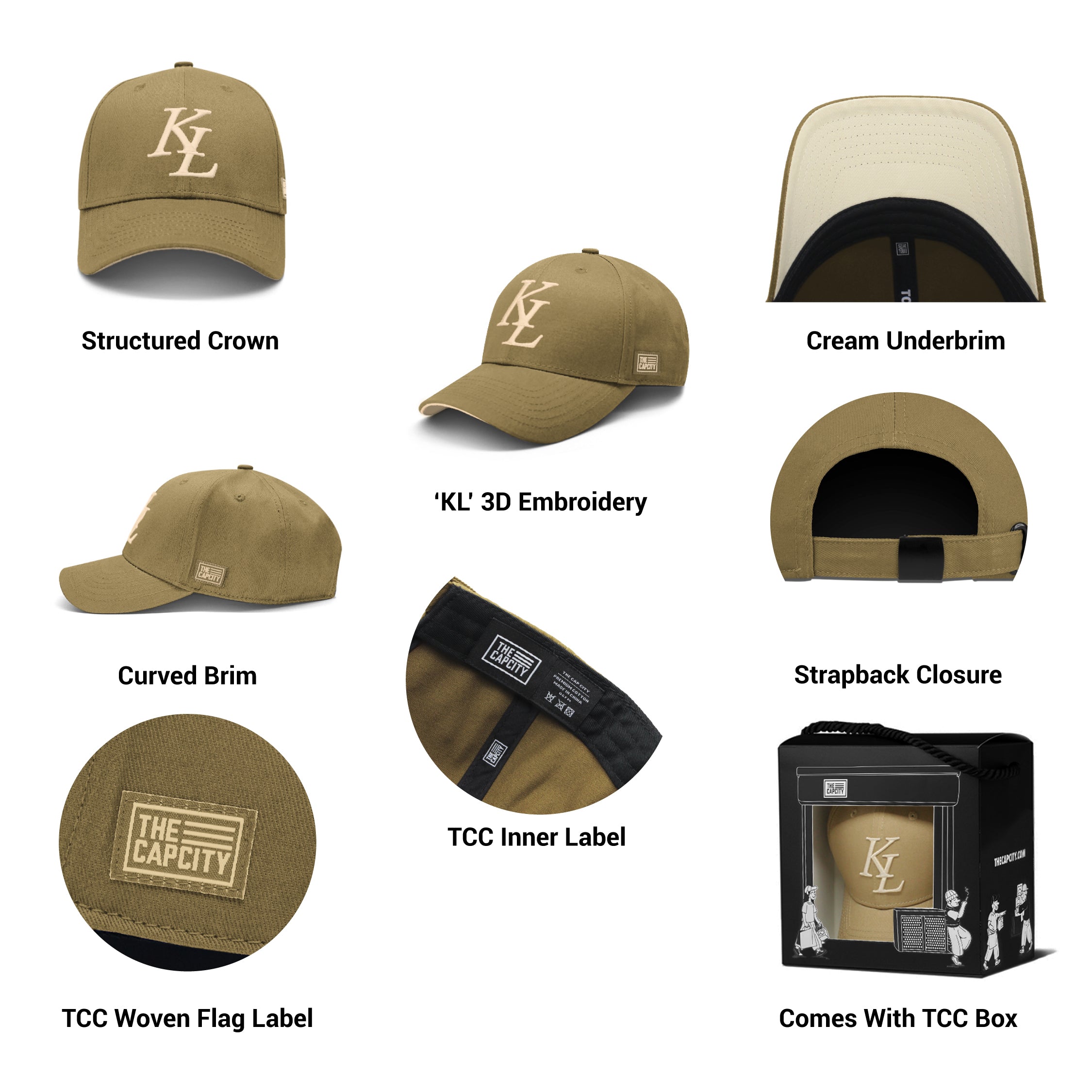 TCC KL LEGACY B-FIT STRAPBACK COLLECTION