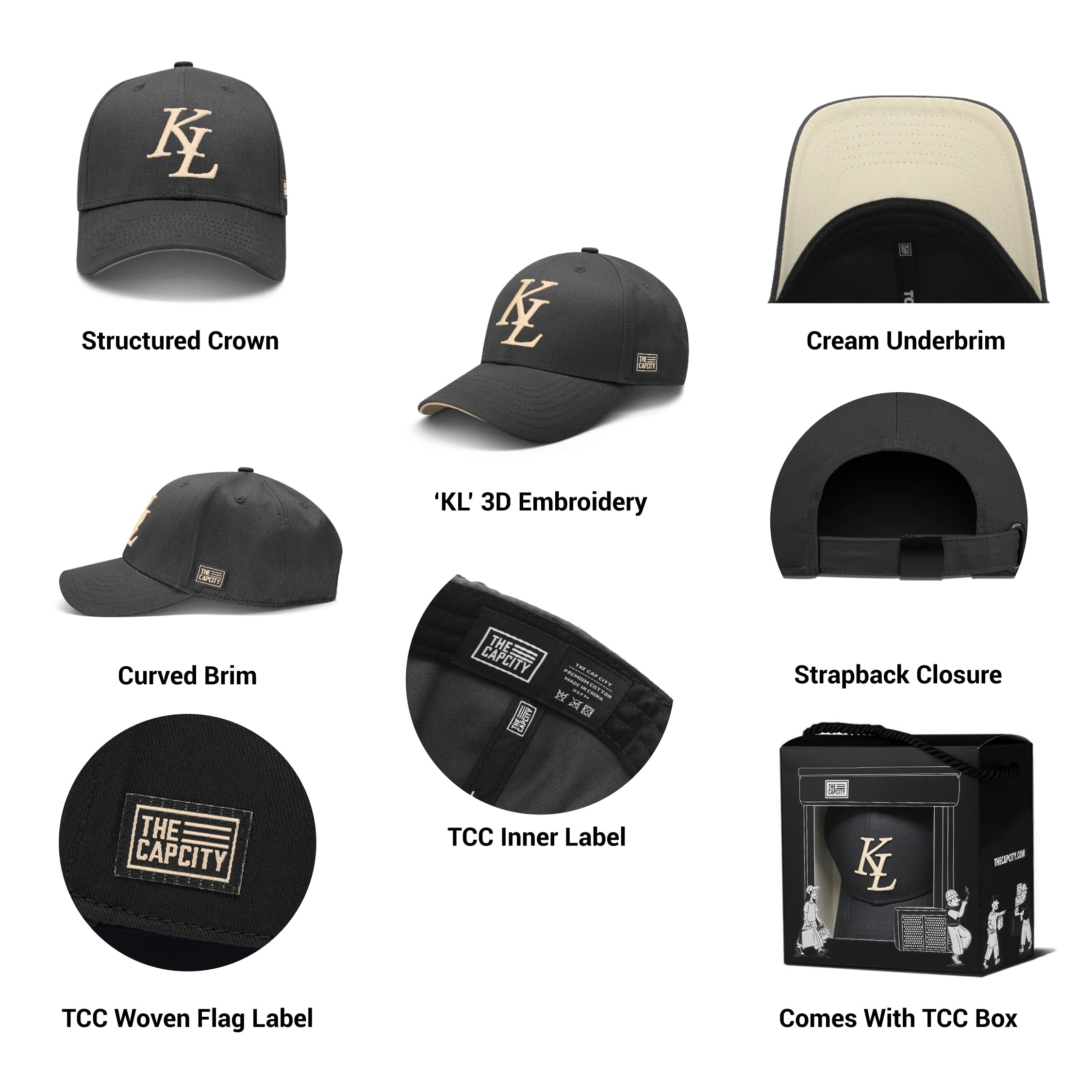 TCC KL LEGACY B-FIT STRAPBACK COLLECTION