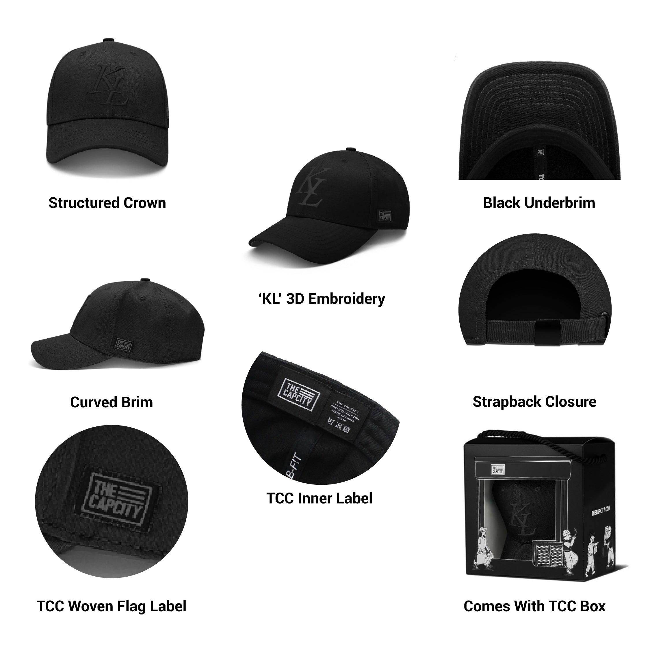 TCC KL LEGACY B-FIT STRAPBACK COLLECTION