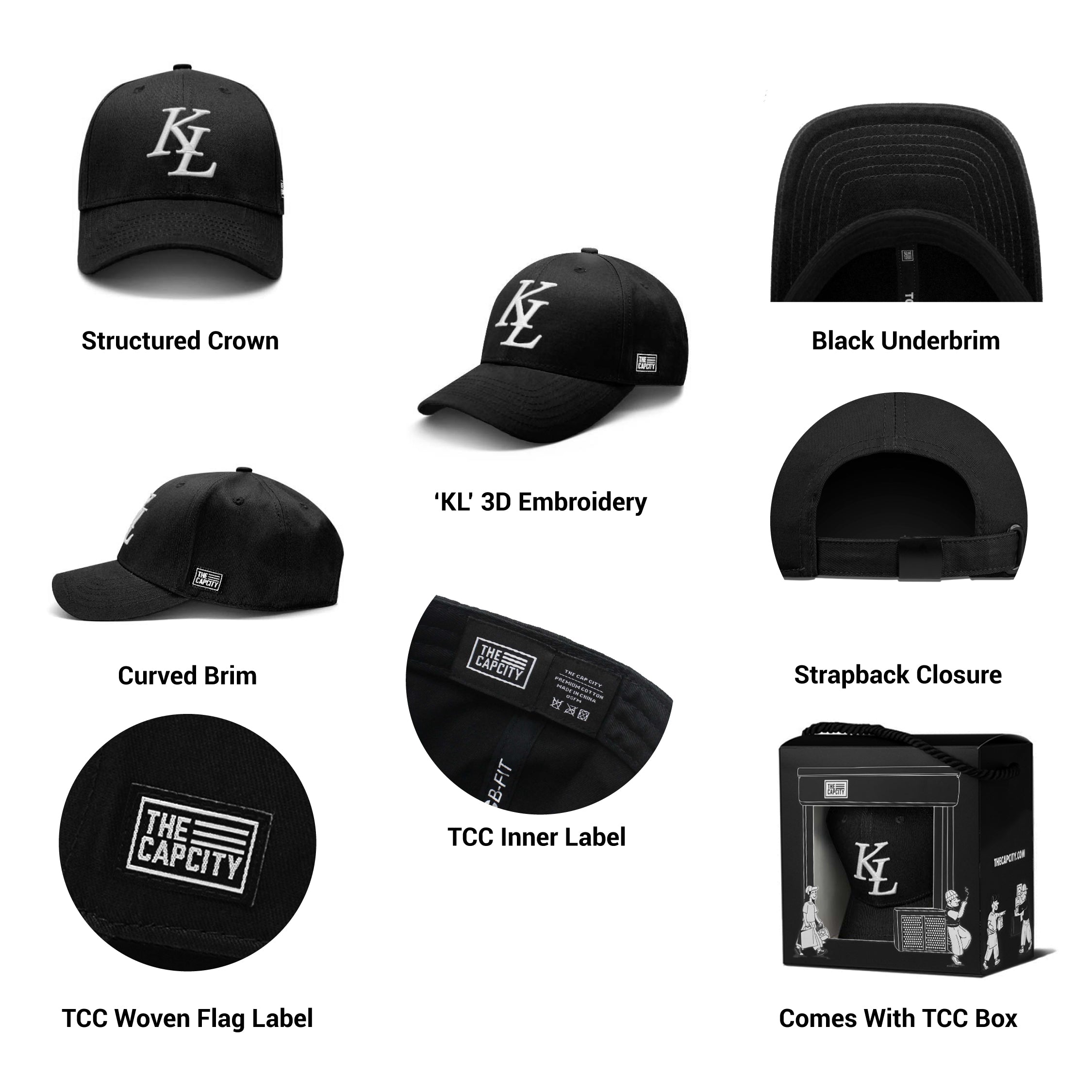TCC KL LEGACY B-FIT STRAPBACK COLLECTION